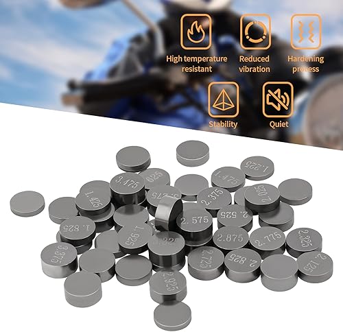 Miniatura 6 de Kit de Arandelas de Válvula Ajustable de 7.48mm D.E. 1.20mm-3.50mm de Grosor Compatible con Yamaha YZ250F 2001-2012Kawasaki KLX300R 1997-2005 KX250F