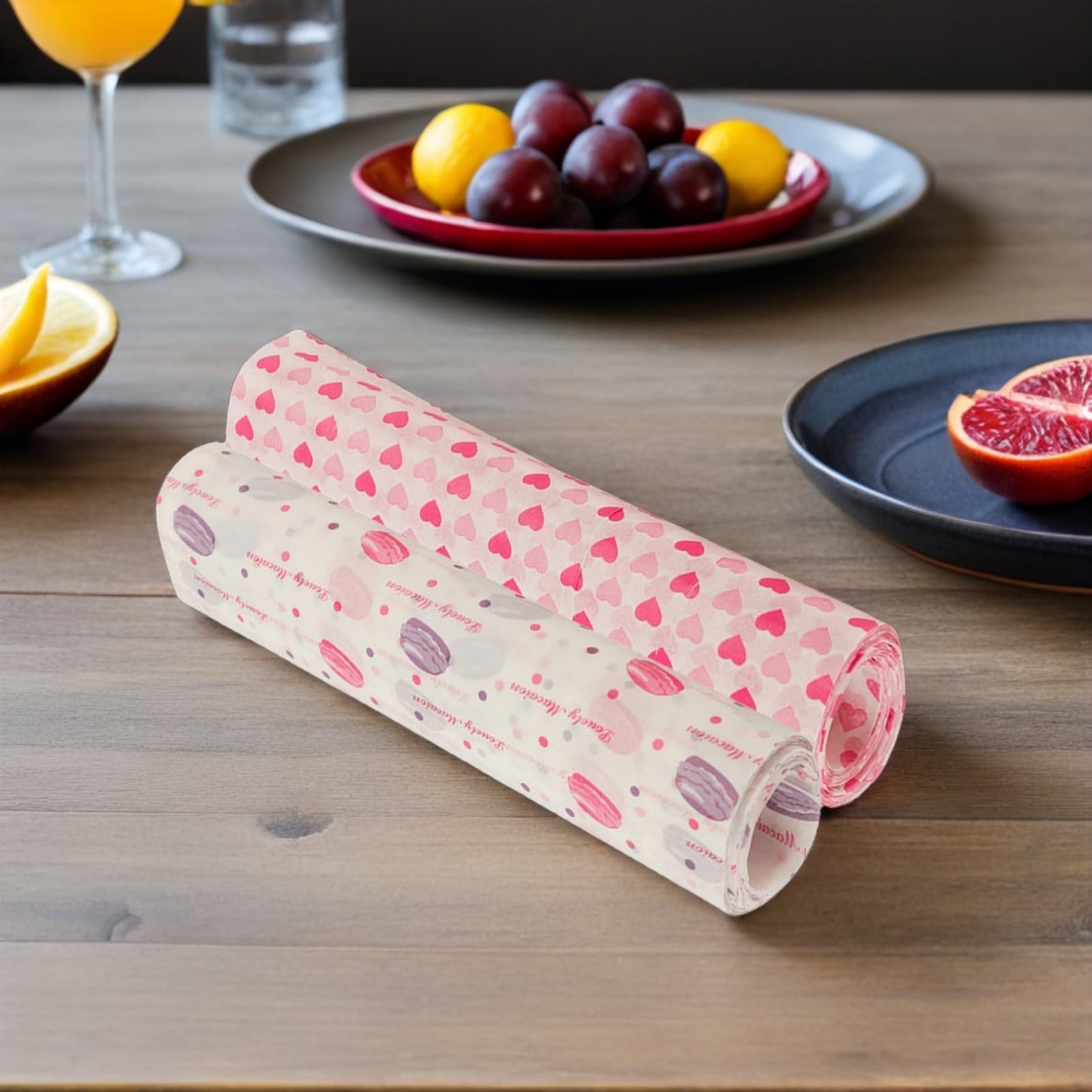 200 Piezas Papel Encerado para Envolver de Papel para Hornear Resistente Grasa Hojas Encerado para Alimentos para Envoltorios de Hamburguesas Sándwiches y Golosinas para Llevar