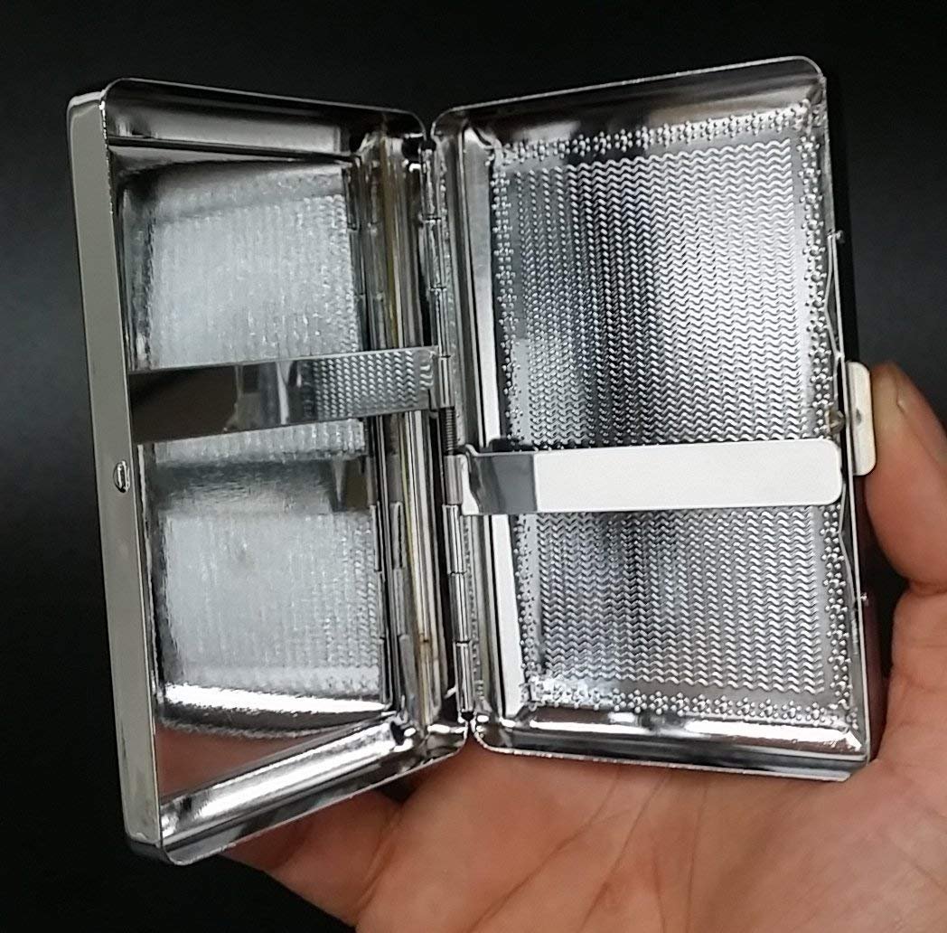 do smoke shops sell cigarette cases Transparent Cigarette Case , Fun Design Cigarette Box, Tobacco Case, Fits  Average Sized of Cigarettes or Any Tobacco You Roll Yourself