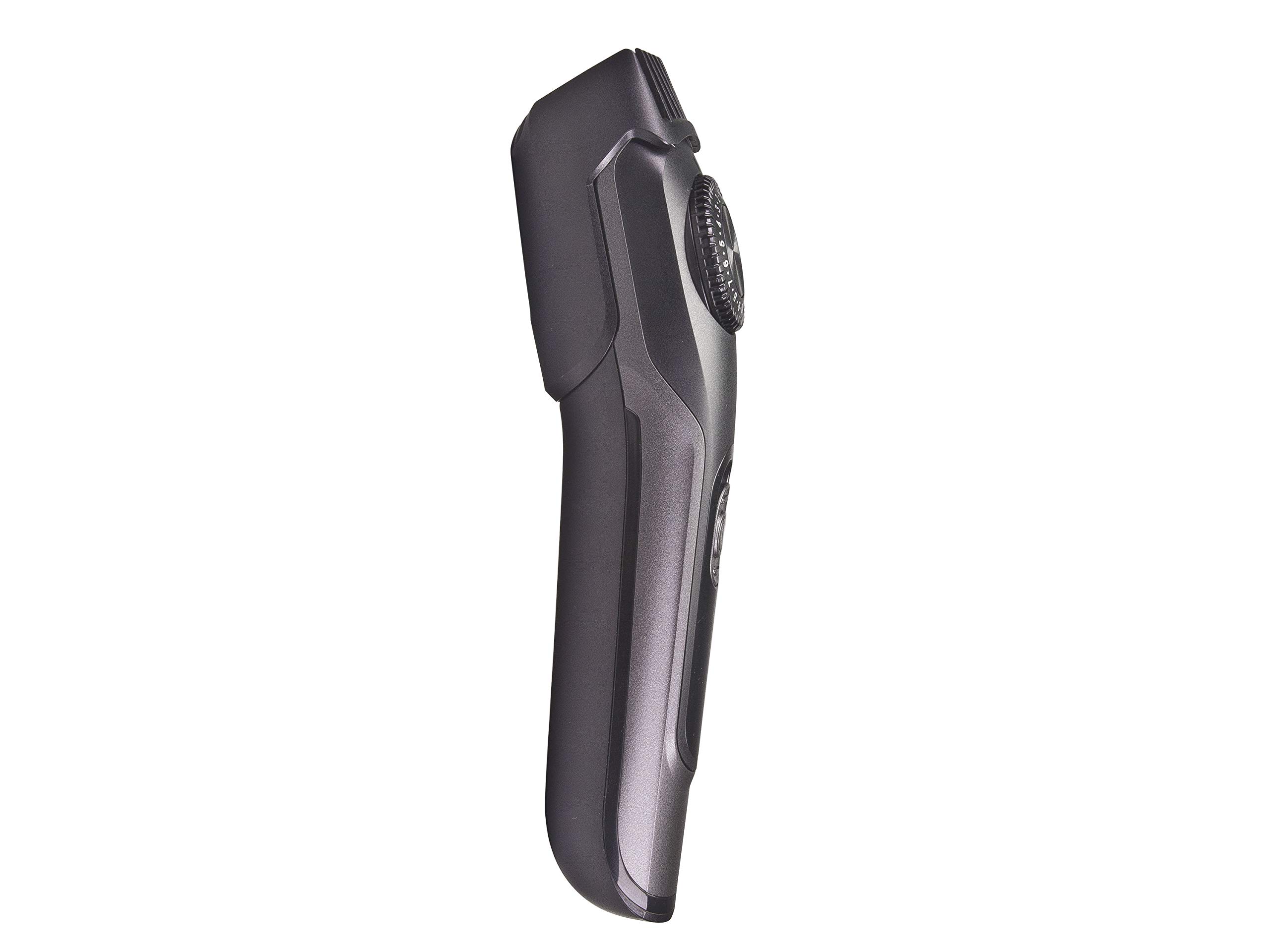 Beper 40.332 - Regolabarba ricaricabile, adatto anche per capelli, lame rimovibili in acciaio inossidabile, 20 lunghezze, ricarica con cavo USB (adattatore da parete non incluso)