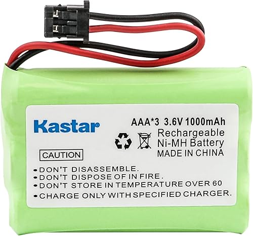 Miniatura 2 de Kastar Paquete de 5 baterías recargables AAAX3 3.6V MSM 1000mAh Ni-MH para teléfono inalámbrico Uniden BT-446 BT446 BP-446 BP446 BT-1005 BT1005
