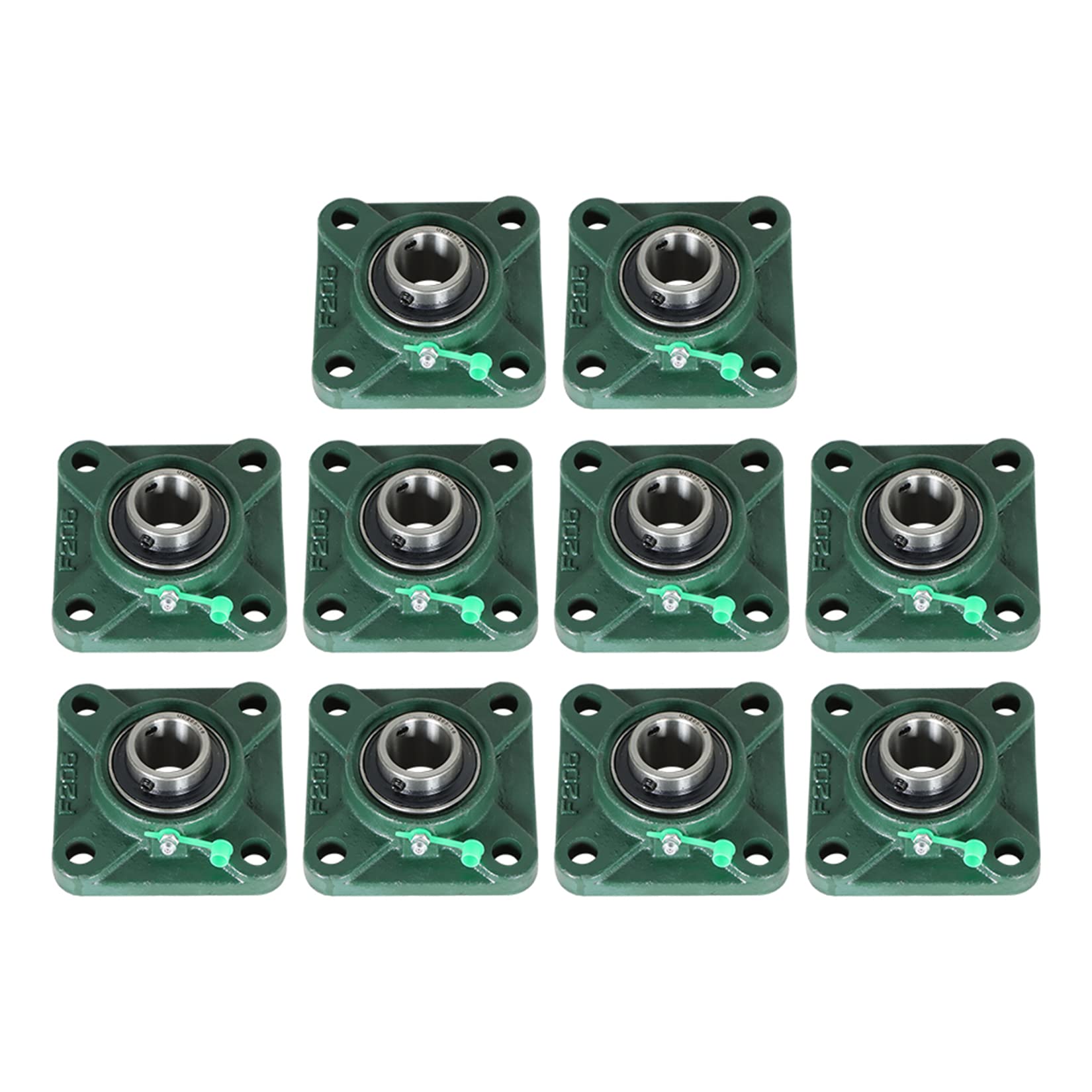 Findmall 10Pcs UCFL205-16 Pillow Block Bearing 1 Inch Bore Pillow Block