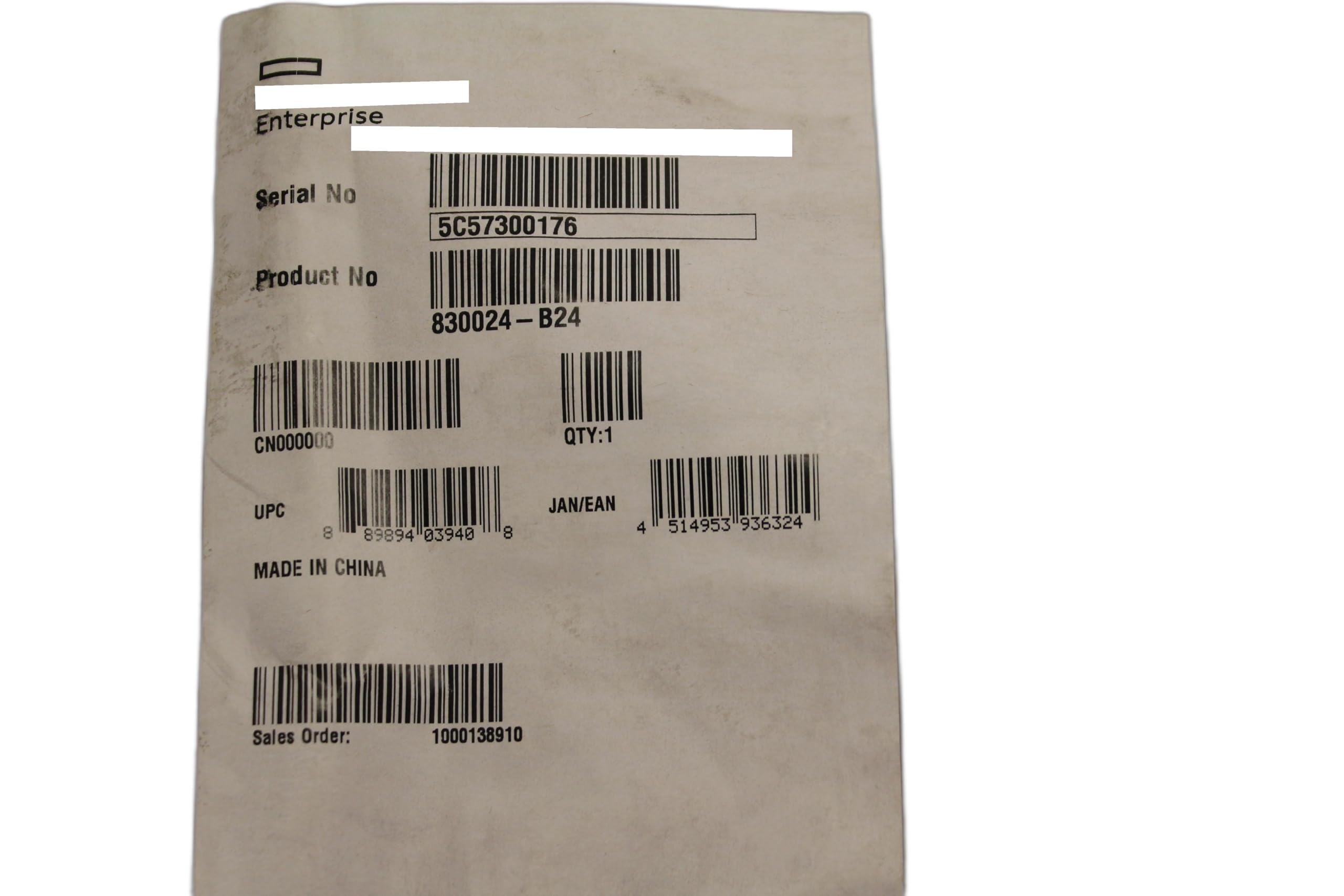 HPE ISS BTO 2M 100GB Qsfp28 Opa Copper CBL