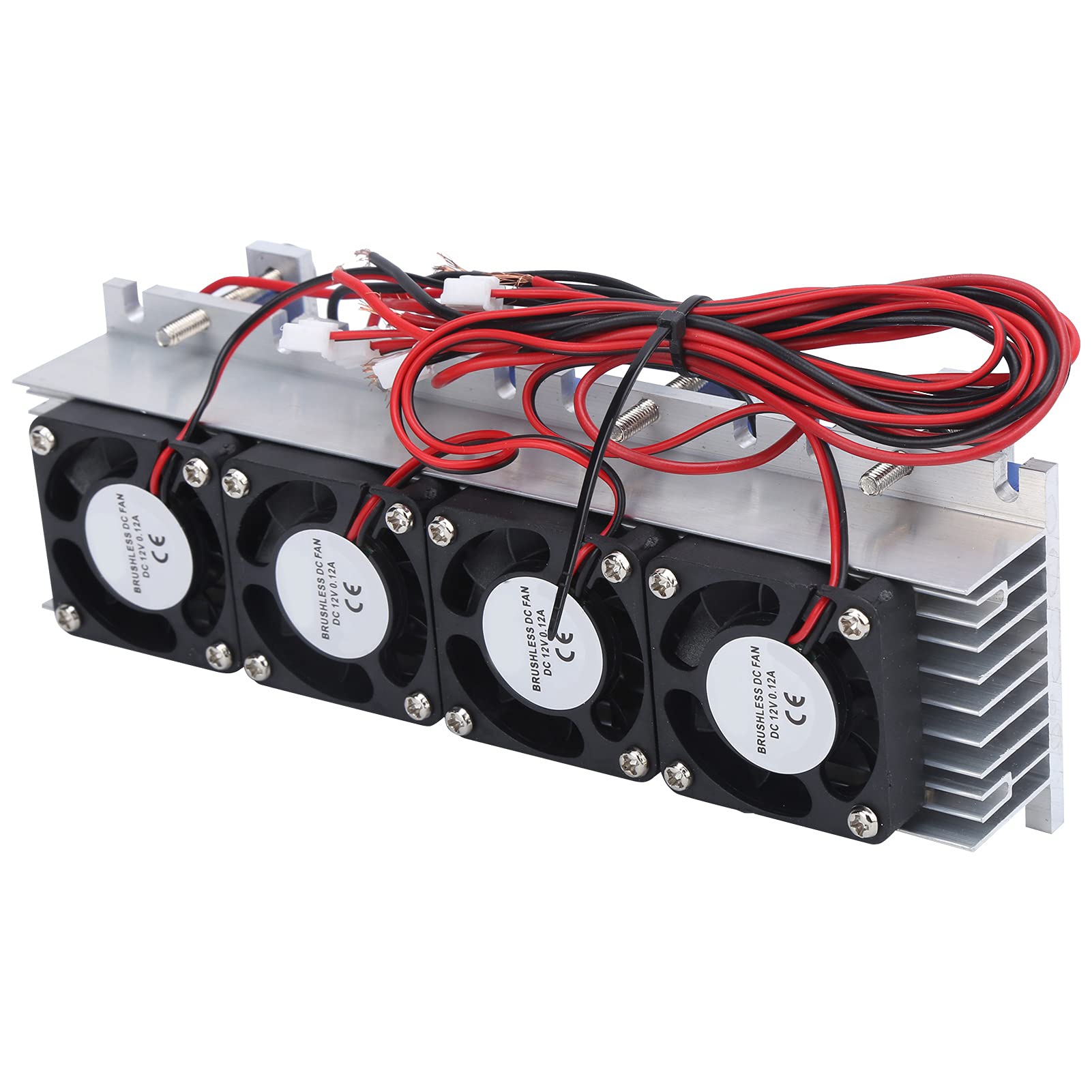 288W DC 12V Peltier Réfrigération Thermoélectrique Refroidisseur Semi-conducteur Climatiseur Système De Refroidissement DIY Kit TEC1-12706 pour Refroidisseur D'air