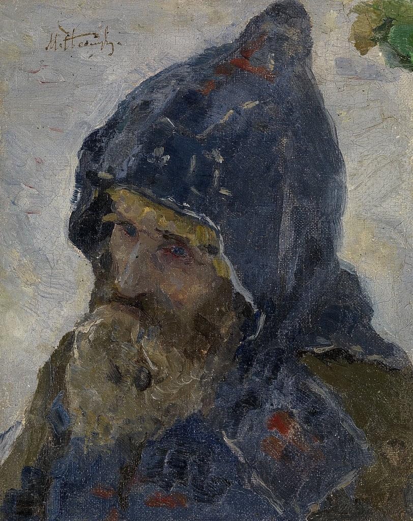 Tableau Saint Serge de Radonezh Nesterov Impression 60x90cm - 5