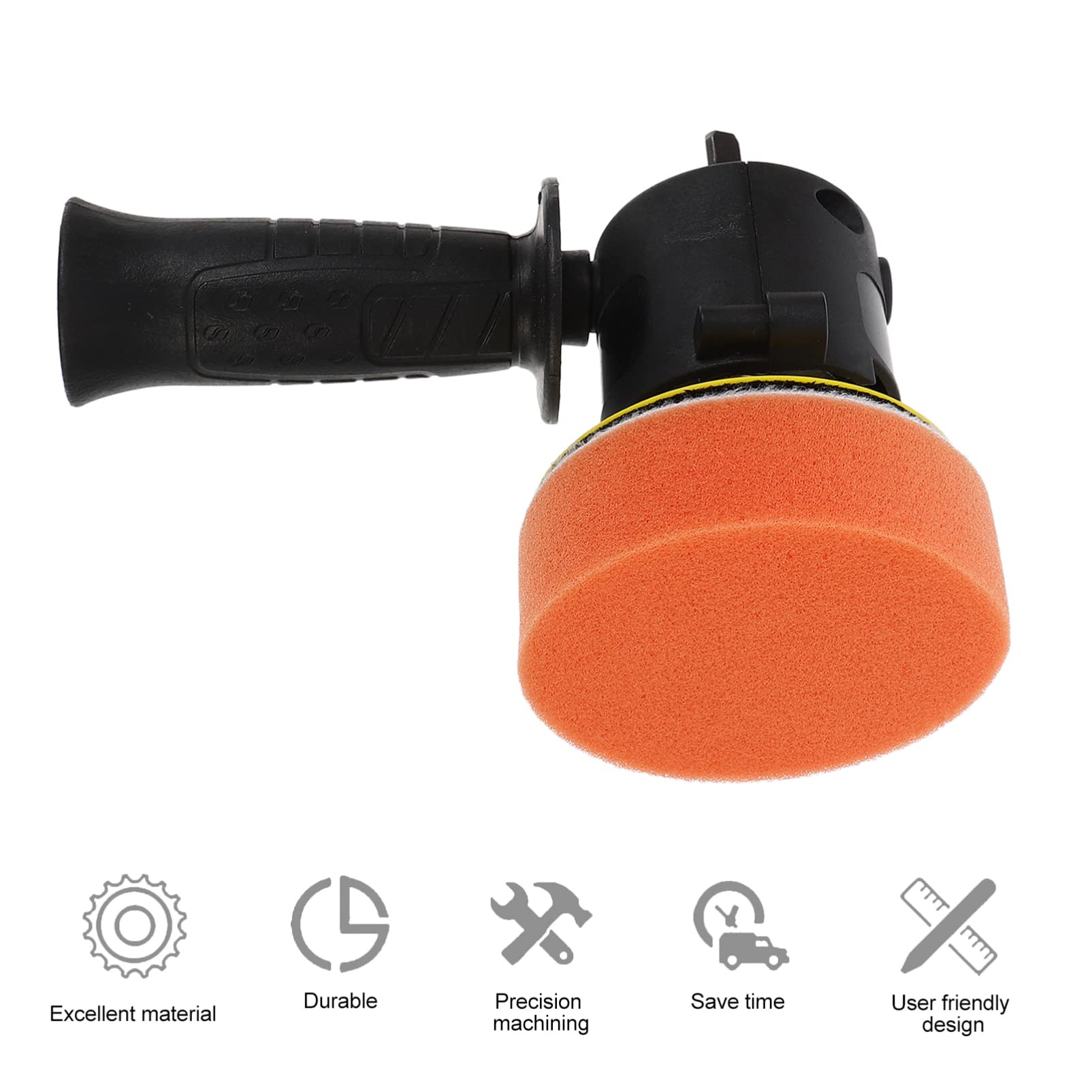 SOLUSTRE Eccentric Polisher Attachment for Drill Car Accessories Car Care Tool Set