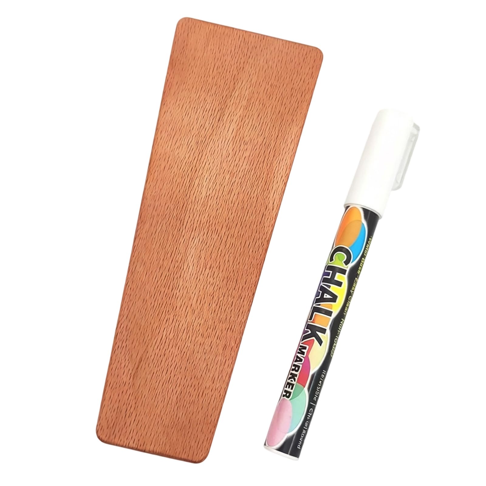 Xinsheinelry Tap Handle with Ergonomic Grip for Brewing Equipment Small Chalkboard Wooden Keg Handle Lovers Home Club Accessories
