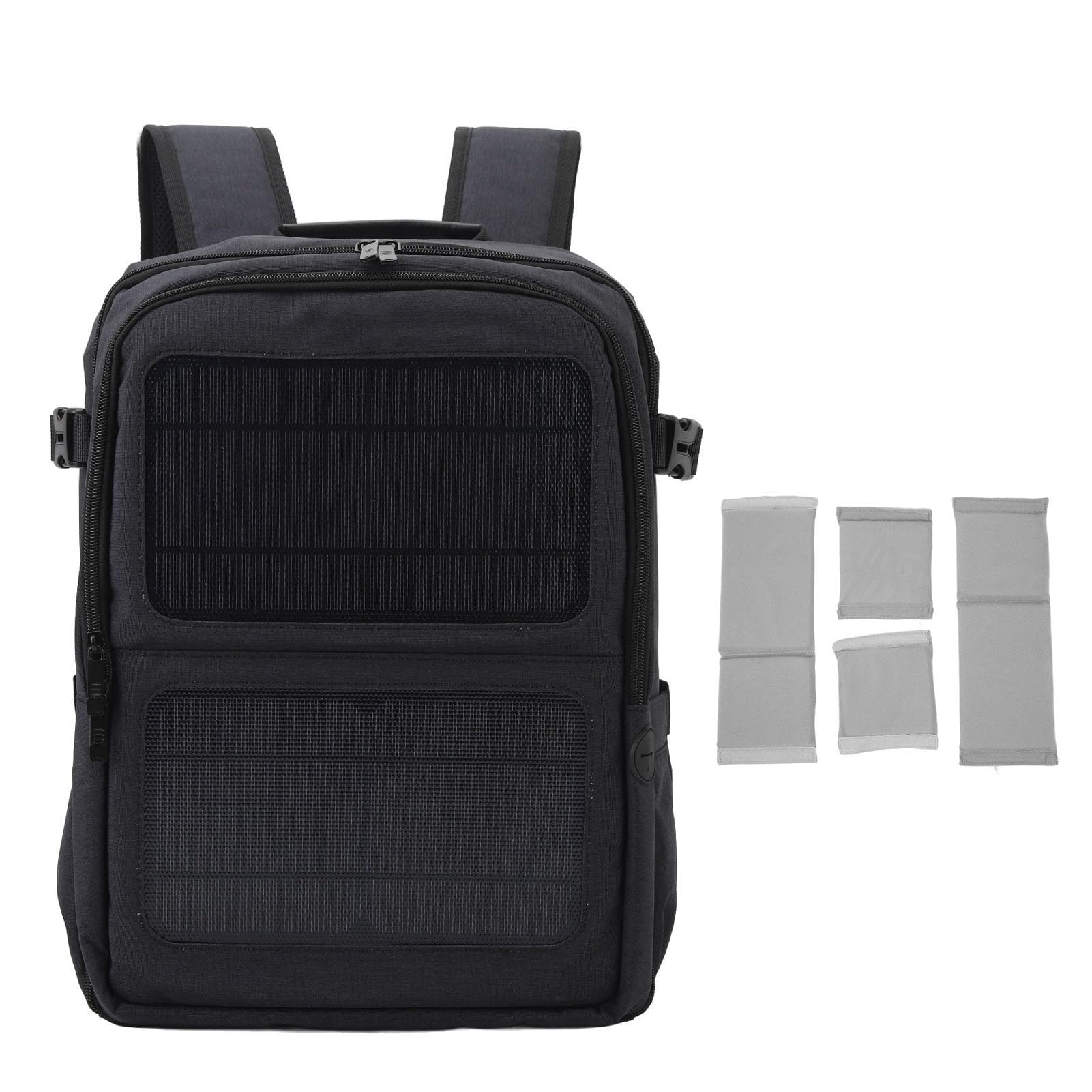 Carica Pannello Solare da 12 W Zaino Solare Cellulari Alimentatore for Dispositivo da 5 V Custodia Impermeabile for Fotografia all'aperto for Gli Appassionati di attività all'aperto