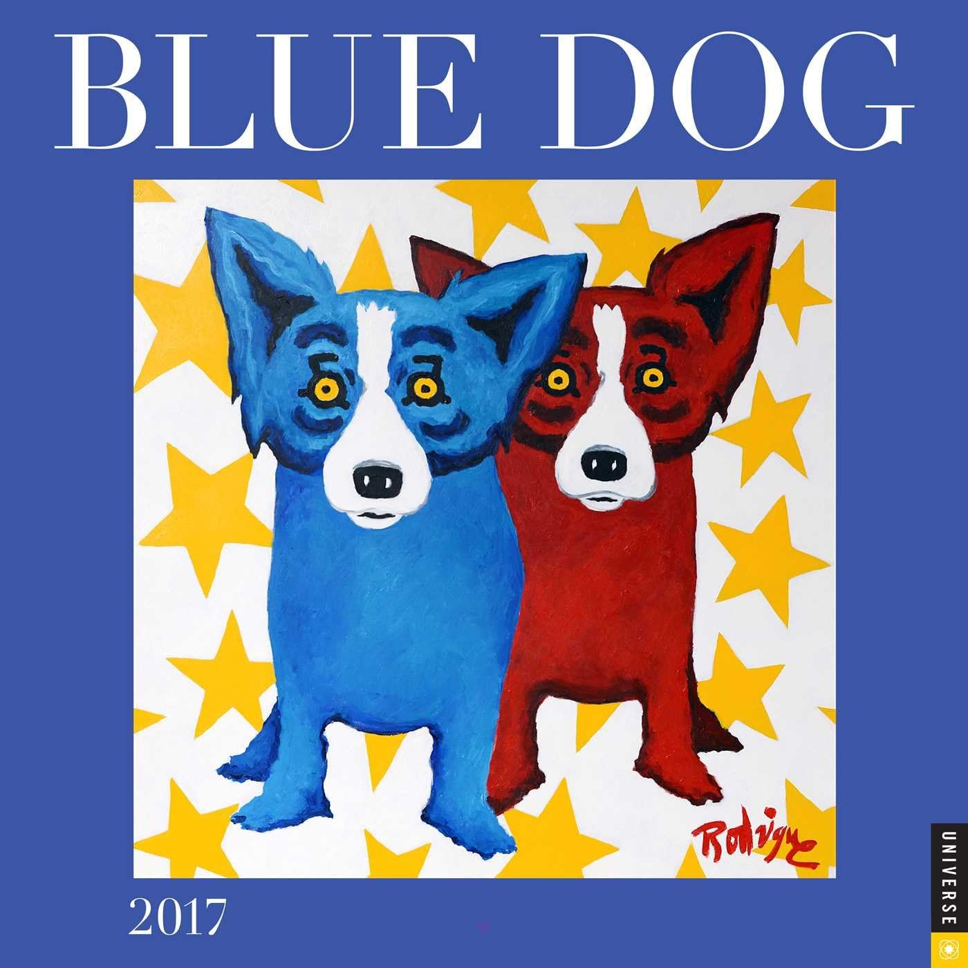 Blue Dog 2017 Wall Calendar Calendar – Wall Calendar, July 19, 2016