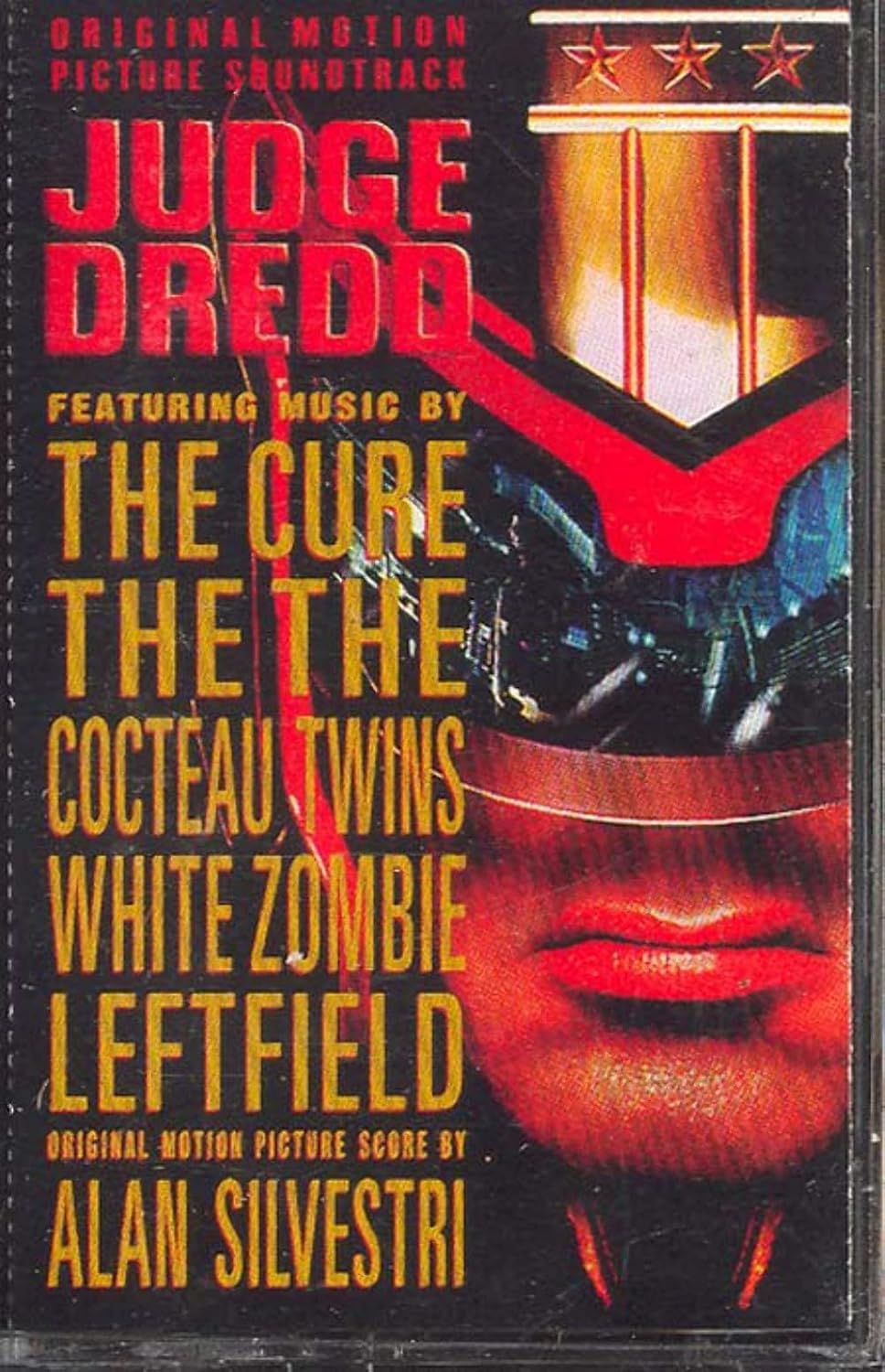 Judge Dredd -Soundtrack Cassette Tape