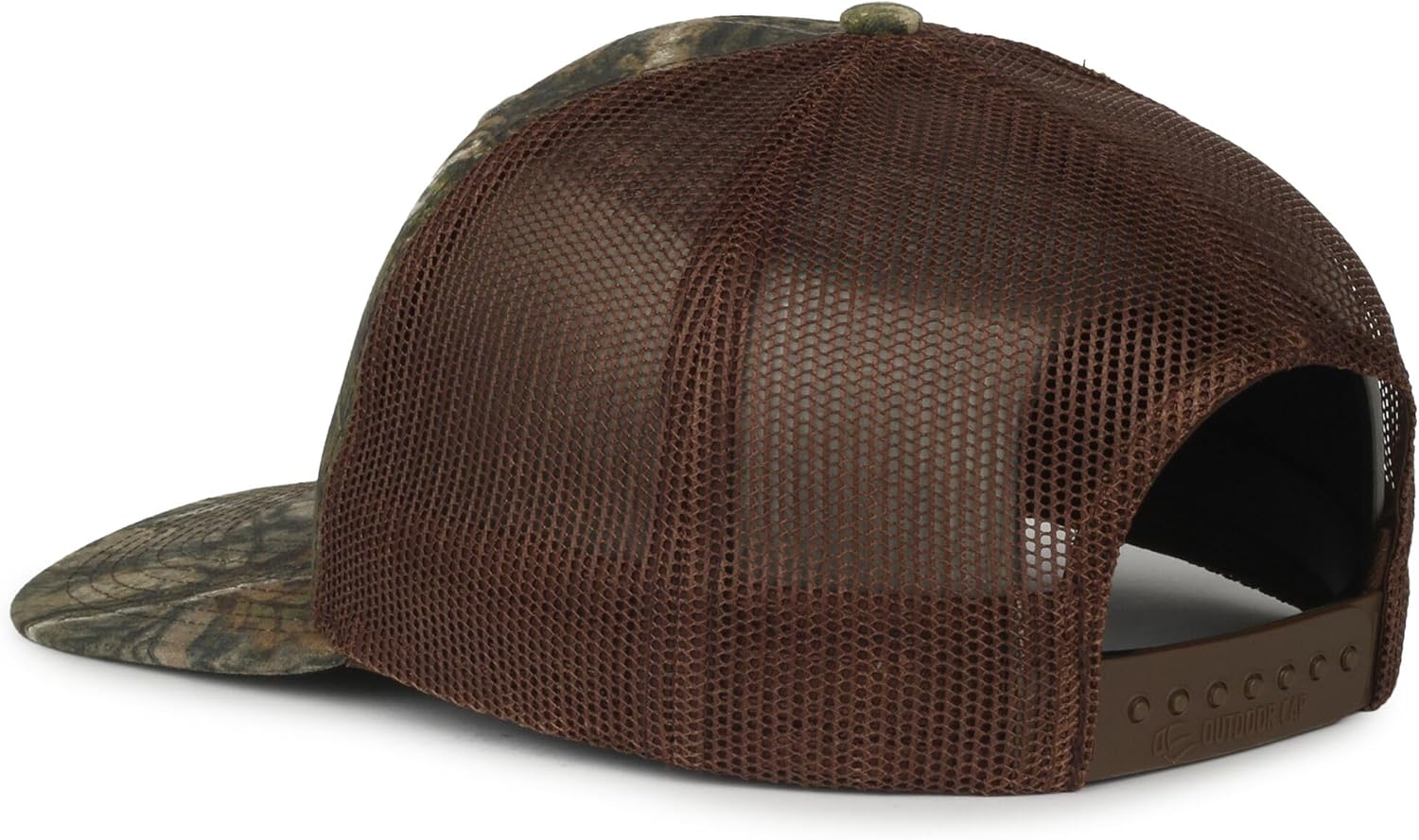 Mossy Oak DNA Camo Trucker Hat – Structured Hunting Cap with Mesh Back, Pro Round Crown, Adjustable, One Size, Camouflage - Image 4