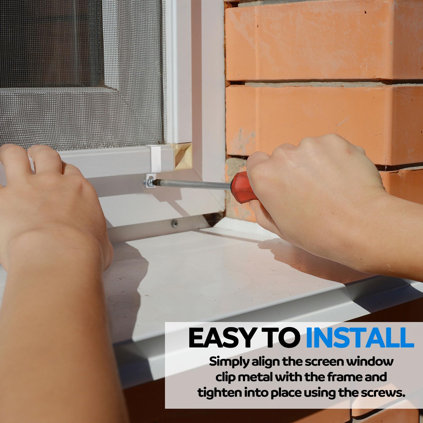 Window Screen Clips - Secure Your Storm Panels -5 Window Screen Clips - Secure Your Storm Panels -5