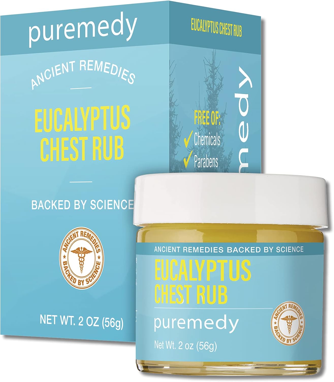 Buy Puremedy Eucalyptus Chest Rub All Natural Salve Balm Helps Promote Deep Breathing and
