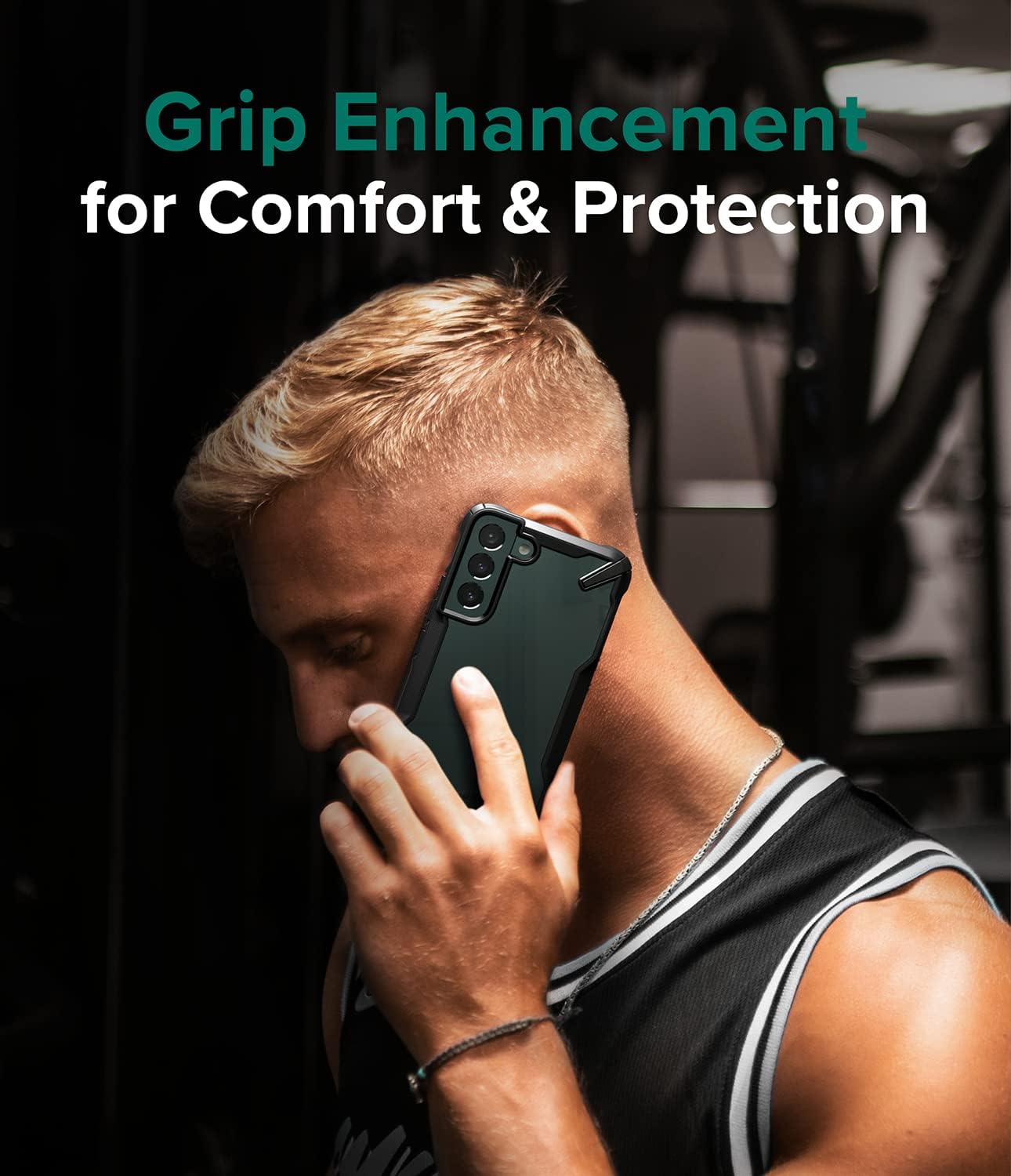 Ringke Fusion-X Compatible with Samsung Galaxy S22 5G Case (2022), Camouflage Hard Back with Shockproof Enhanced Side Protective Bumper Phone Cover for S22 6.1-Inch - Camo Black