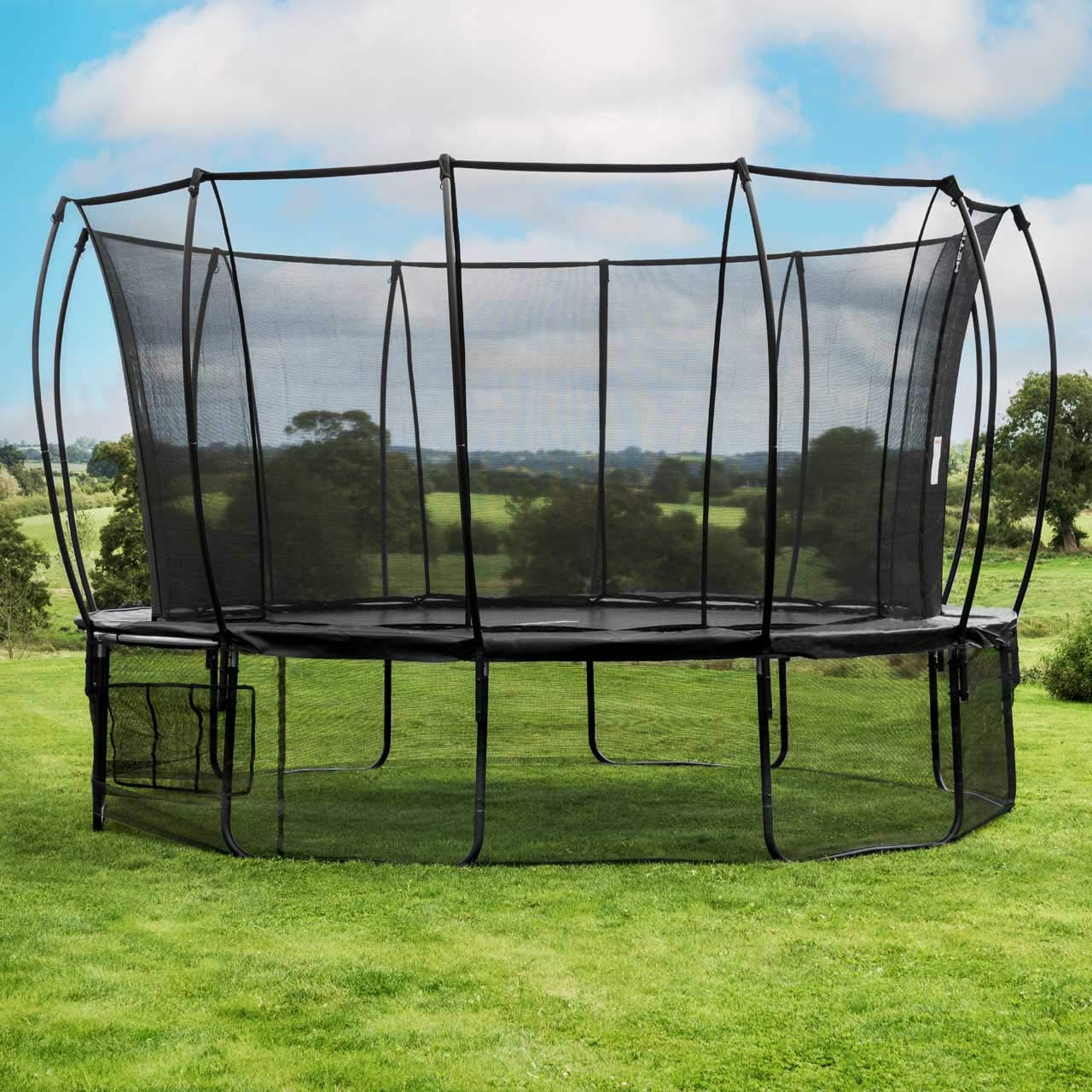 METIS Trampoline Safety Skirt Net | Base Net Enclosure With Pockets | Outdoor Trampoline Accessories | Trampoline Safety Net | 8FT, 10FT, 12Ft, 14FT & 15FT Options (8ft)