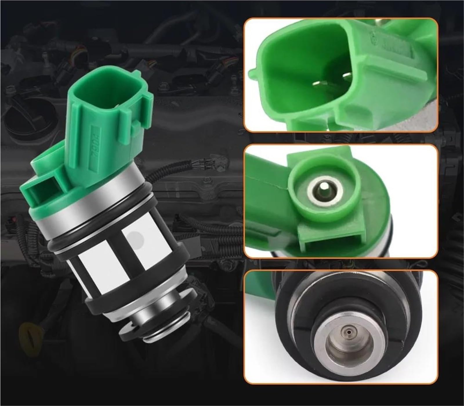 842-18125 166001S700 Para Frontier 4 Puertas 2.4L 2000 2001 2002 2003 2004 Inyector Combustible Pines boquillas inyector combustible diésel