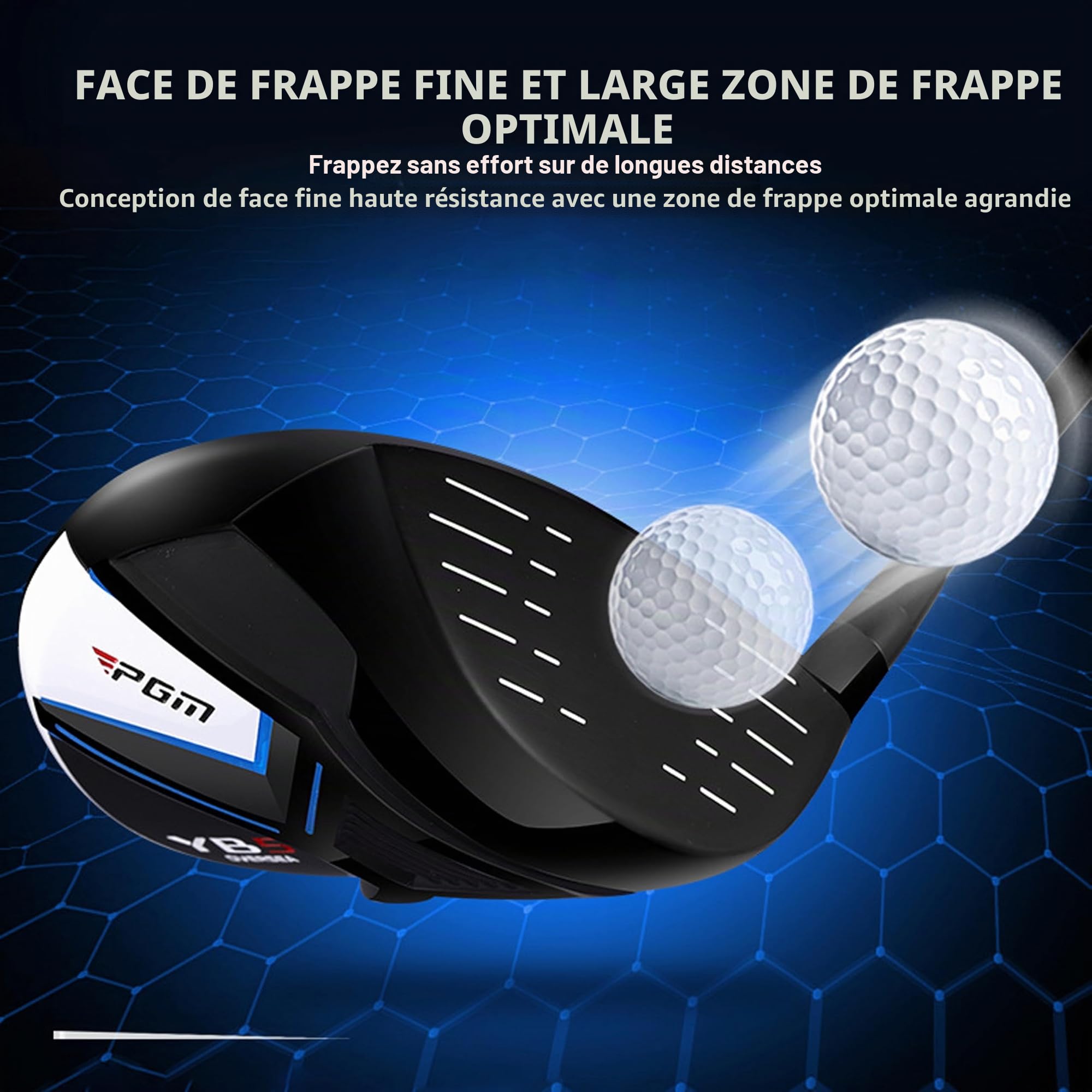 PGM Ensemble complet de clubs de golf pour droitier 12/15 pièces
