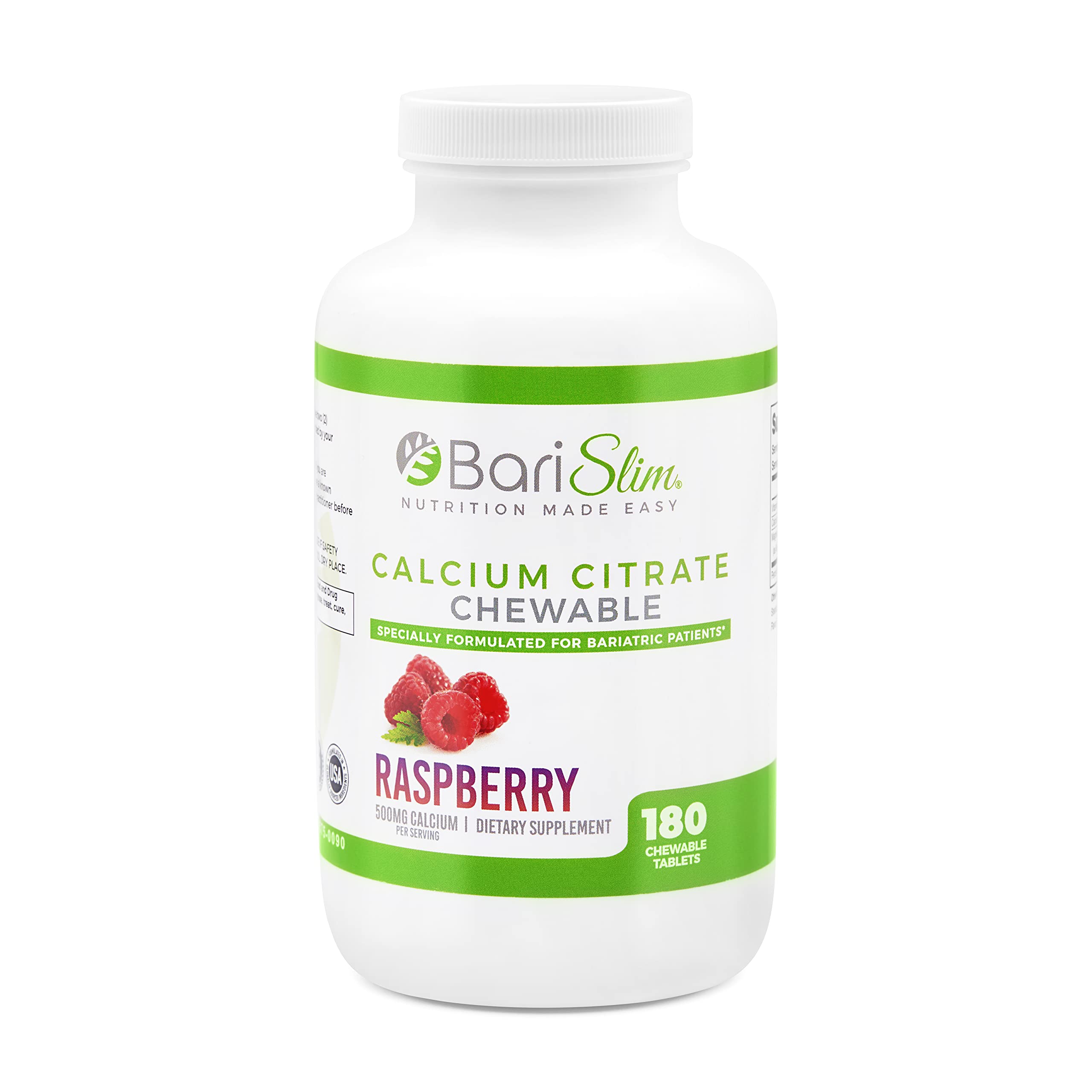 BariSlim Bariatric Calcium Citrate with Magnesium & Vitamin D Tabs