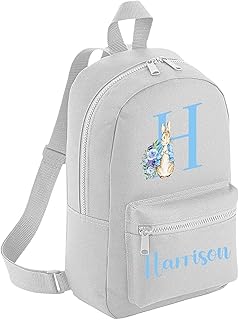 Hoolaroo Personalised Backpack Baby Toddler Rabbit Rucksack Girls Boys 35 x 23 x 12 cm Nursery Baby Gift