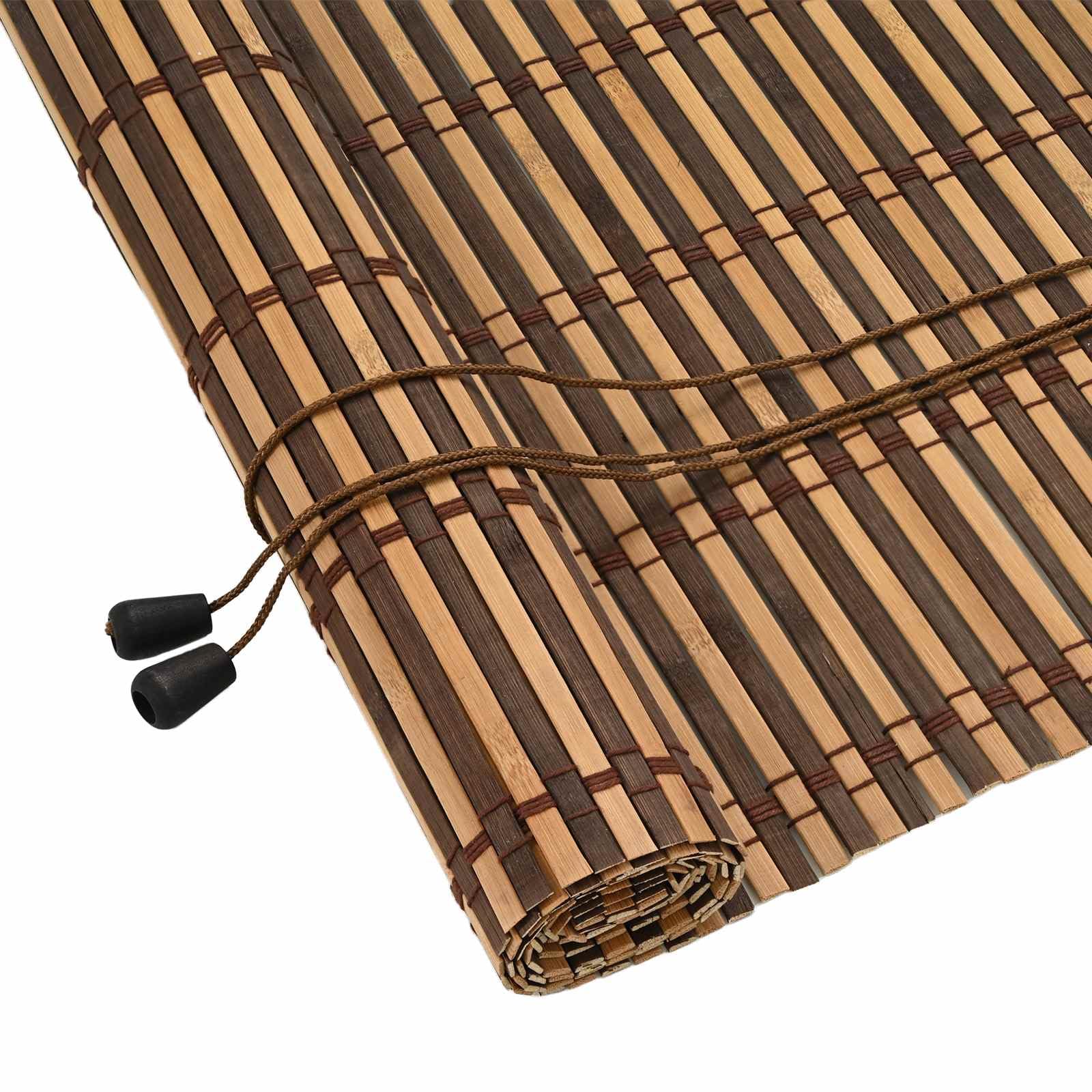 vidaXL Store Enrouleur Marron 100 x 160 cm Bambou