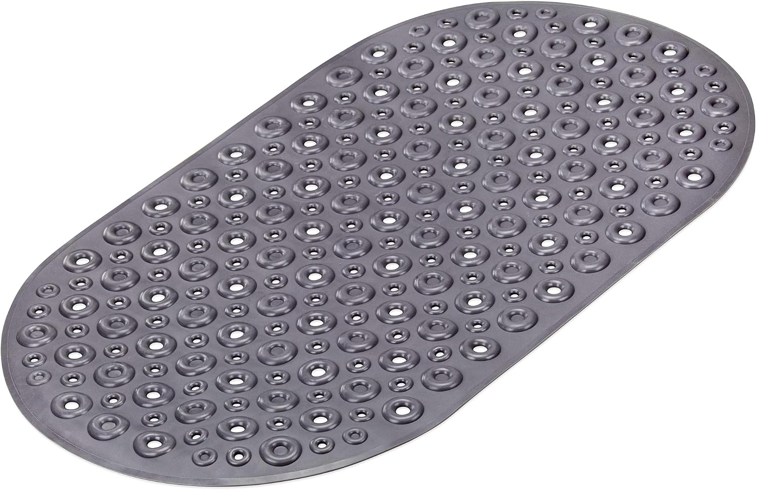 DecorRack Massager Bath Mat, Non-Slip Suction Cups, 27.5 x 14 in (1 Pack)