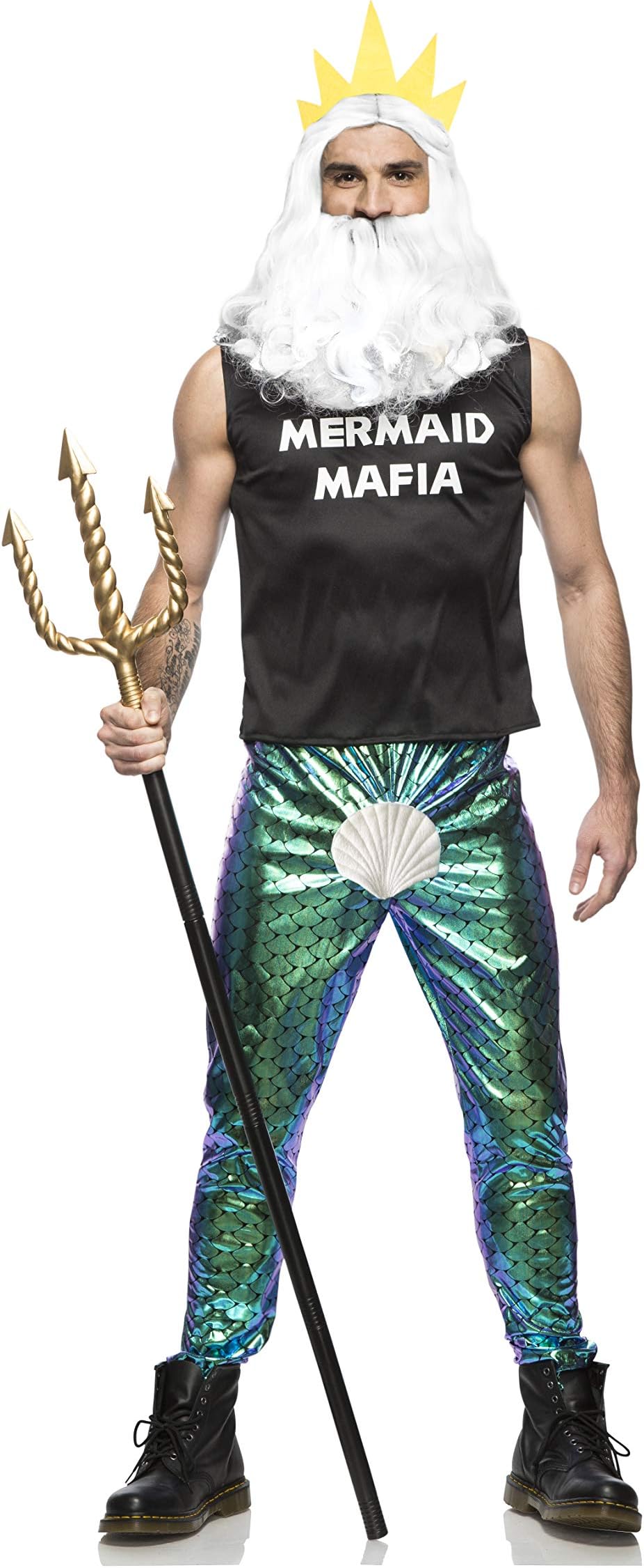 Mens Mermaid Mafia Costume