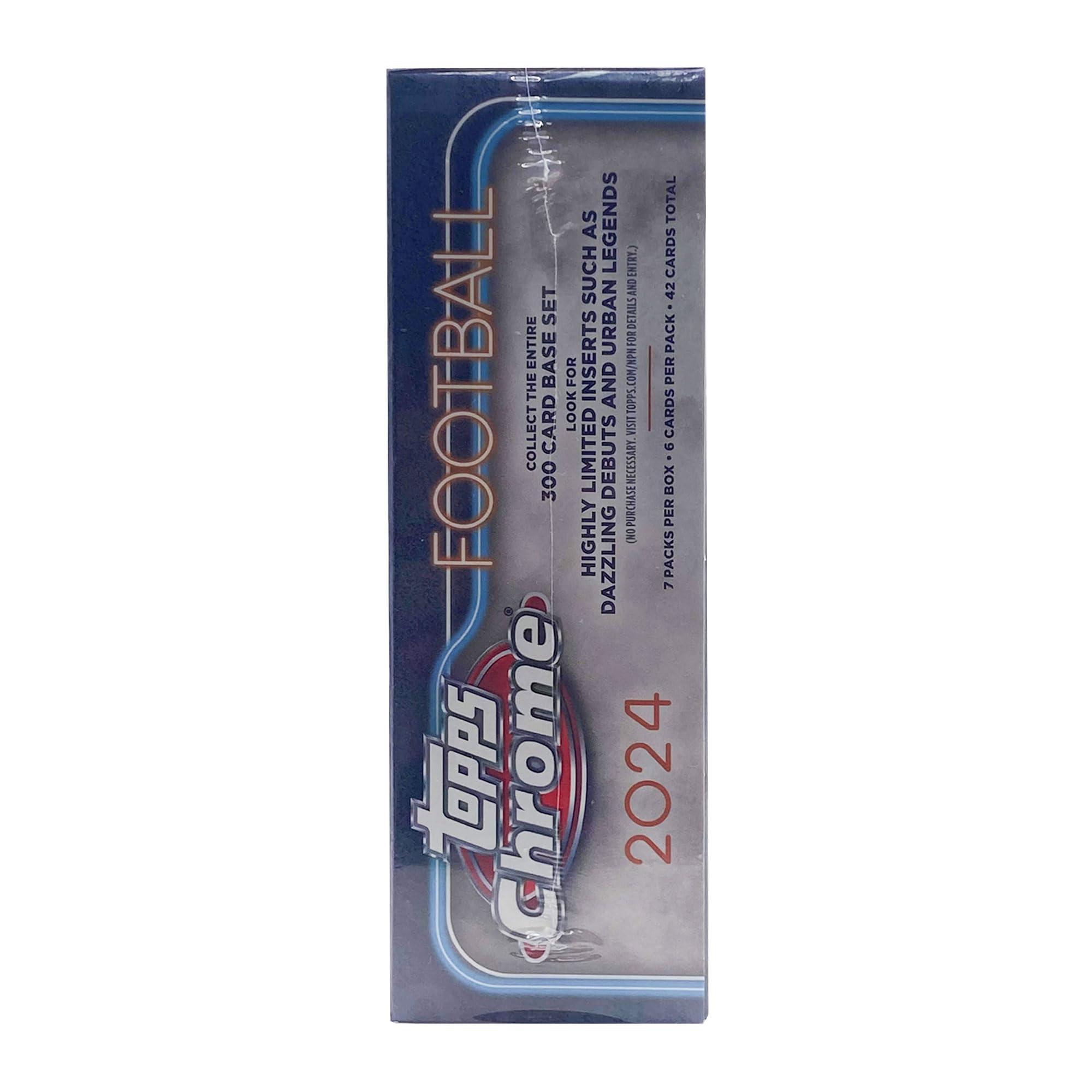 Topps Chrome 2024 Mega Box Football & Card Up Sleeve