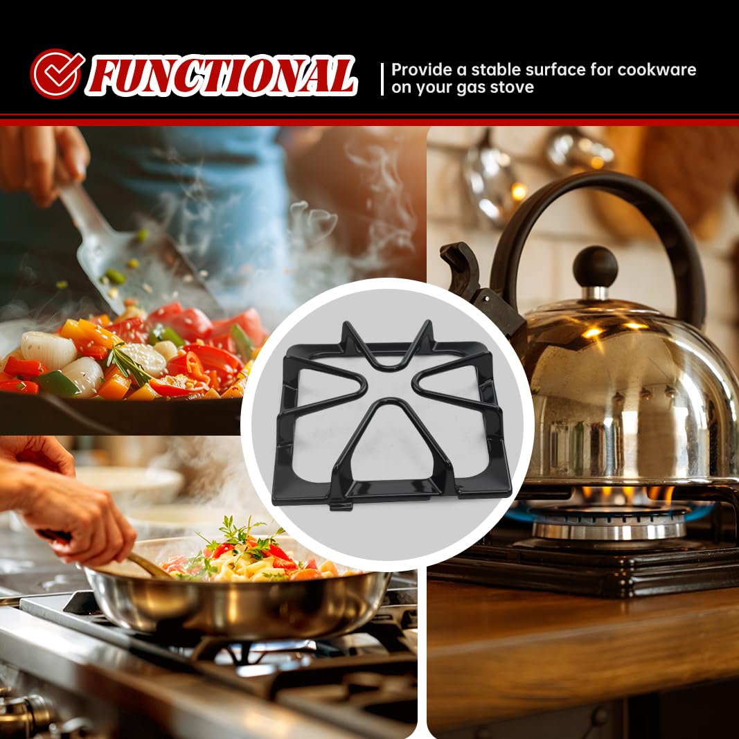 W10447925 - Rejillas de hierro fundido de repuesto para estufas Whirlpool, parrilla de quemador de gas para Maytag Amana Inglis Kirkland Kenmore Range