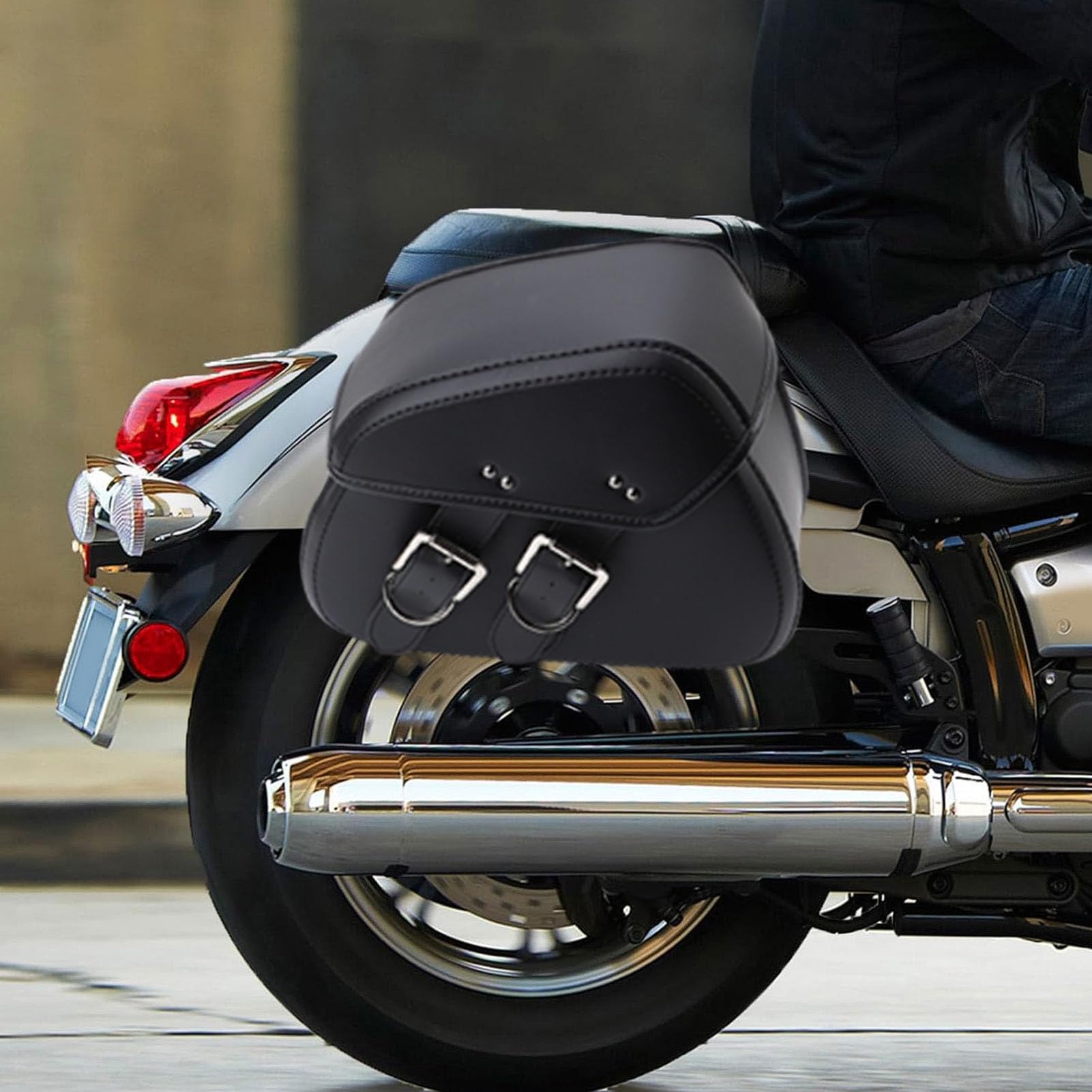 Borse Laterali Moto 16L Impermeabili Design Elegante Sacca da