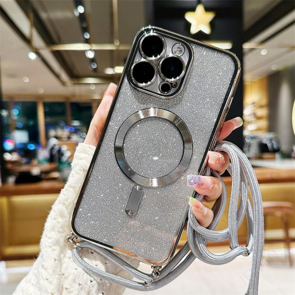 Étui magnétique iPhone 14 Plus pour éviter les chutes avec sa lanière - 8