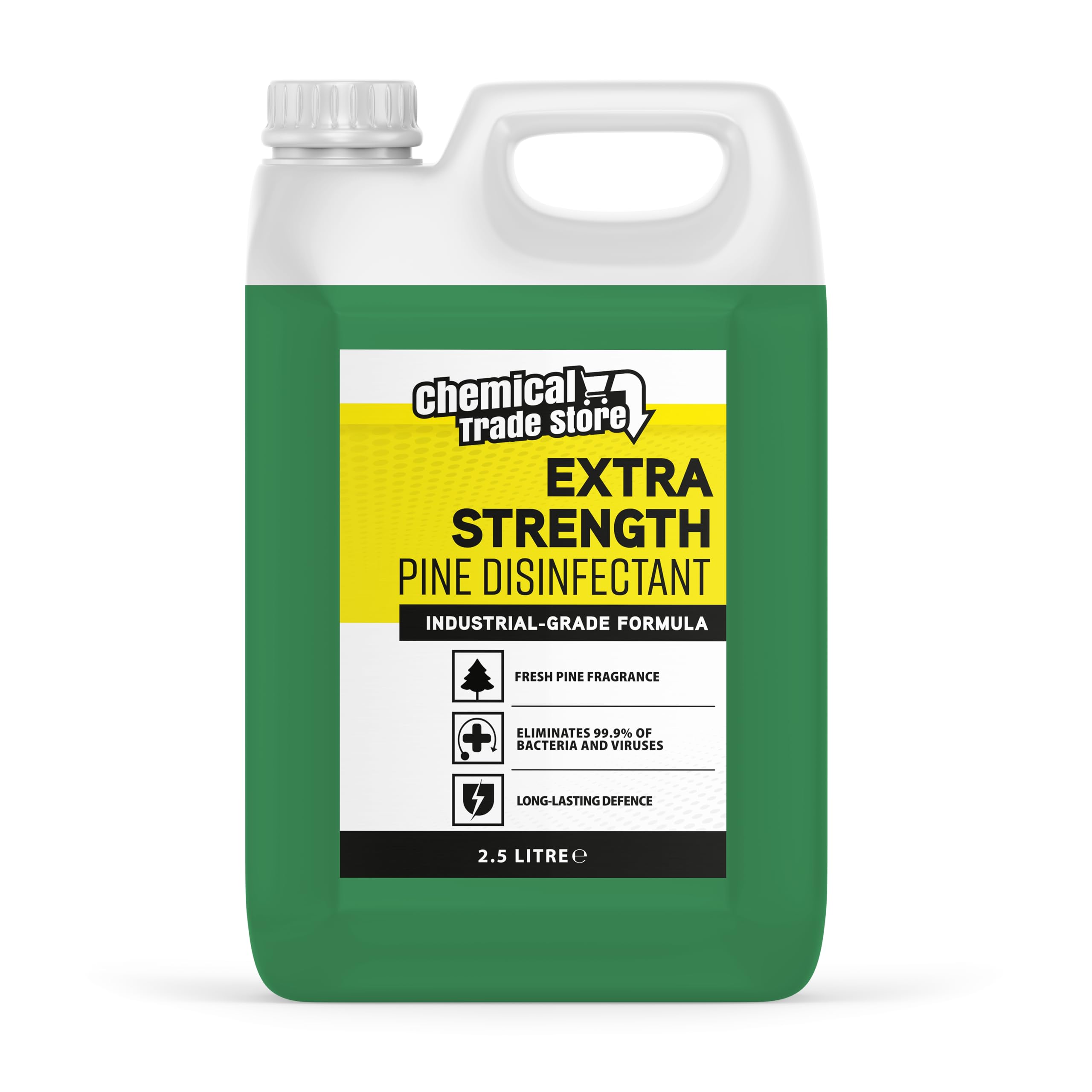 Pine Disinfectant - Concentrated General Purpose Cleaner, Kills 99.9% of Germs Floor Cleaning Liquid - 2.5 Litre