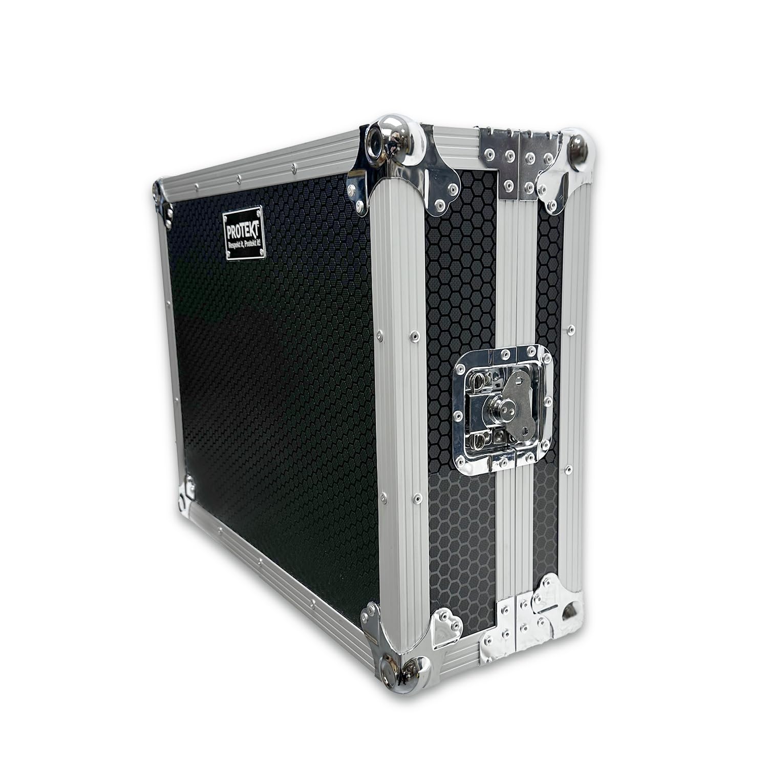 Protekt Custodia per Alpha Theta OMNIS-Duo Plus Series DJ Flight Case CDUO per controller DJ, Nero , 570 x 450 x 230 mm, Custodia per DJ
