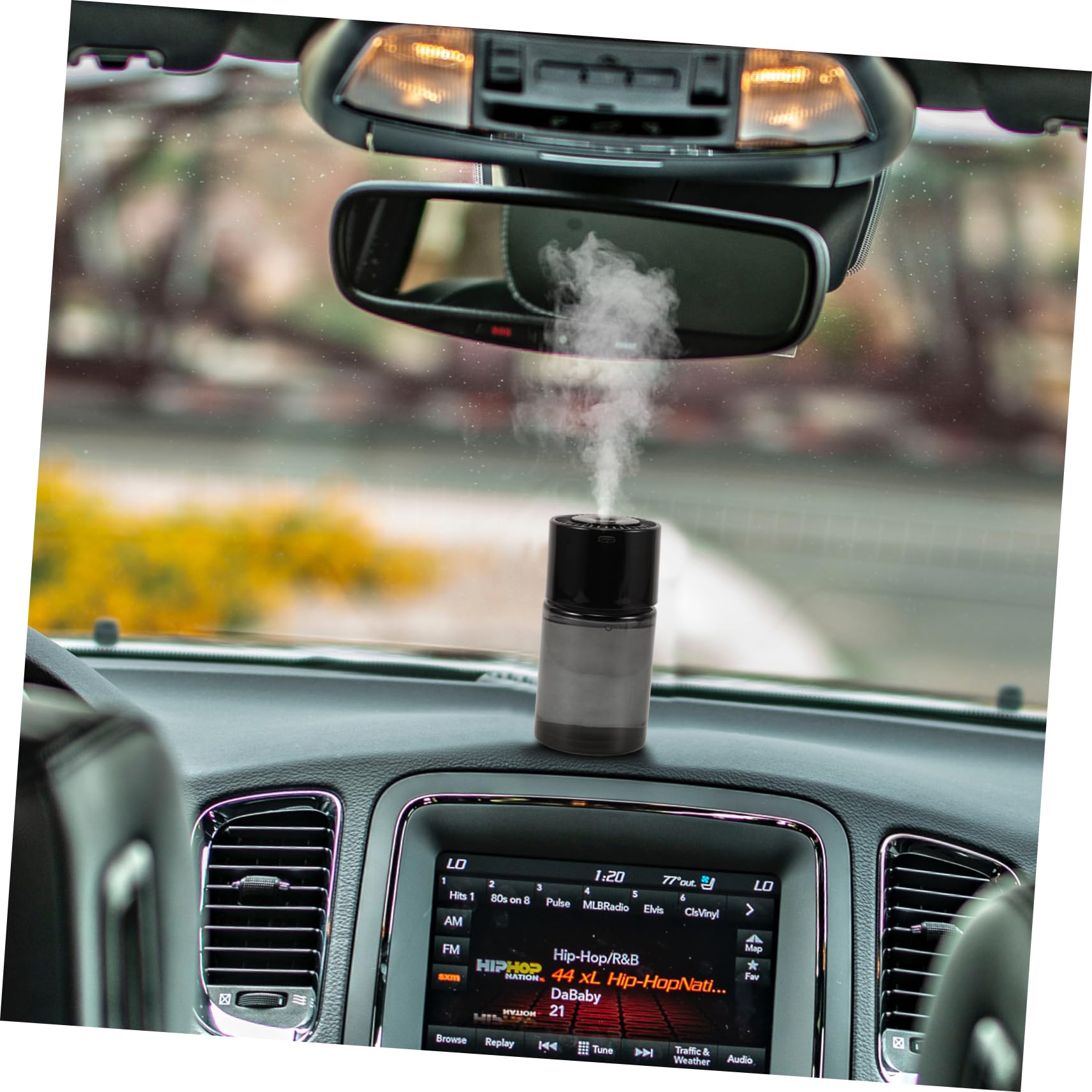 Alipis Diffusore di Olio per Auto per Auto, Spruzzo Automatico, 160ml, Plastica, Facile Installazione un Abitacolo Sempre Fresco