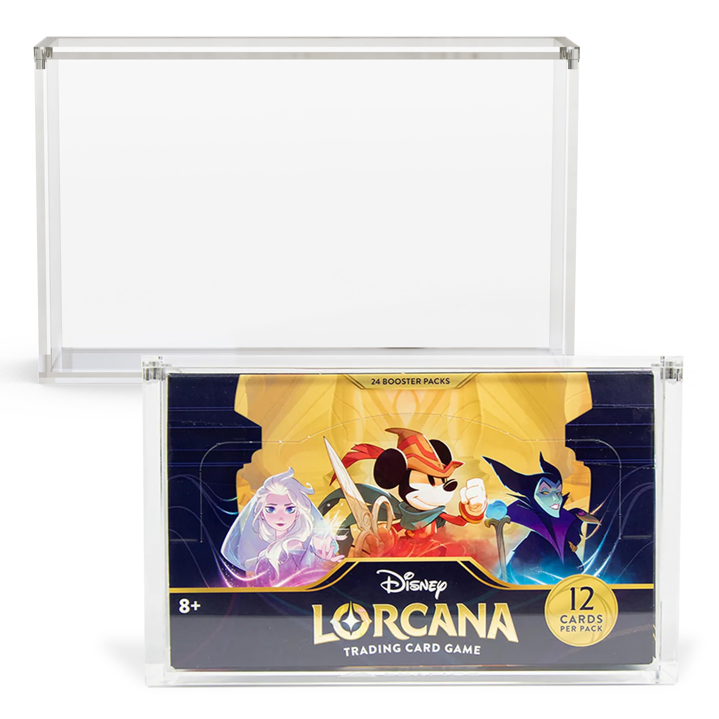 Amazon.com: Acrylic Display Case for Disney Lorcana Booster Box – Premium  Clear Protective Box for TCG Cards – Stackable & Dustproof – Collectible  Storage (Pack of 1) : Toys & Games