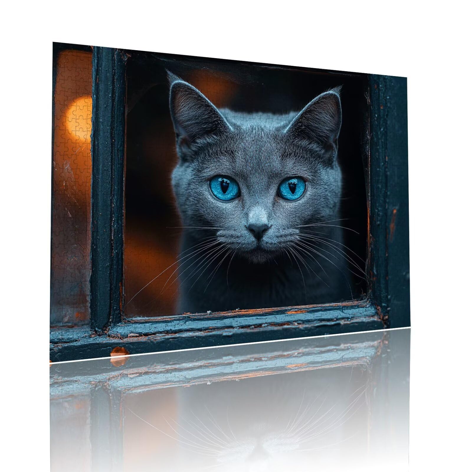 Puzzle Erwachsene 2000 Teile Katze Haustier Educa Jigsaw für Kinder ab 8 Jahren Mädchen Jungen, Erwachsene Impossible Klassische Puzzles Schwer, Anspruchsvoll Spielspaß, Als Geschenke 70x99cm t-636