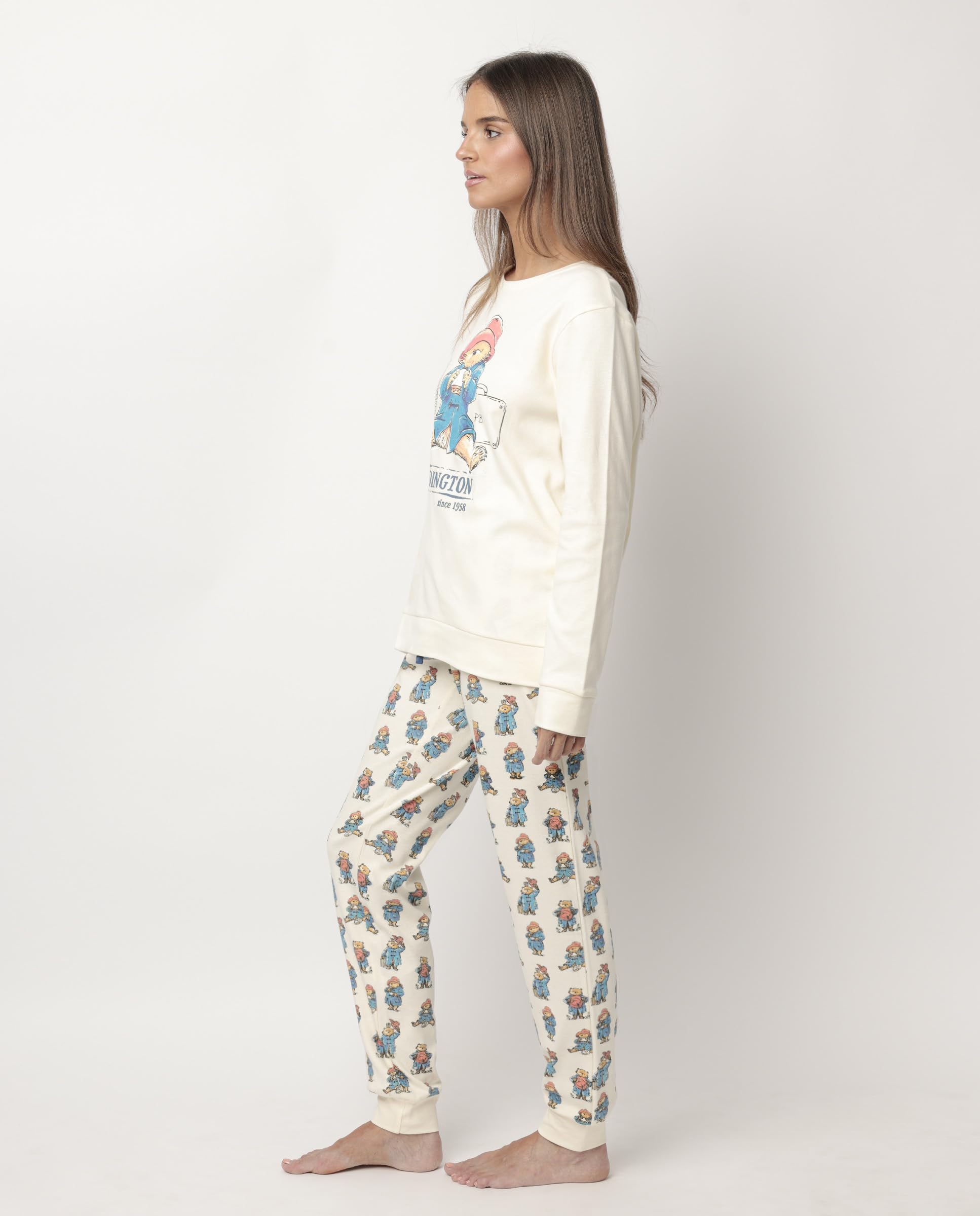 PADDINGTON Pigiama a maniche lunghe Watercolor da donna