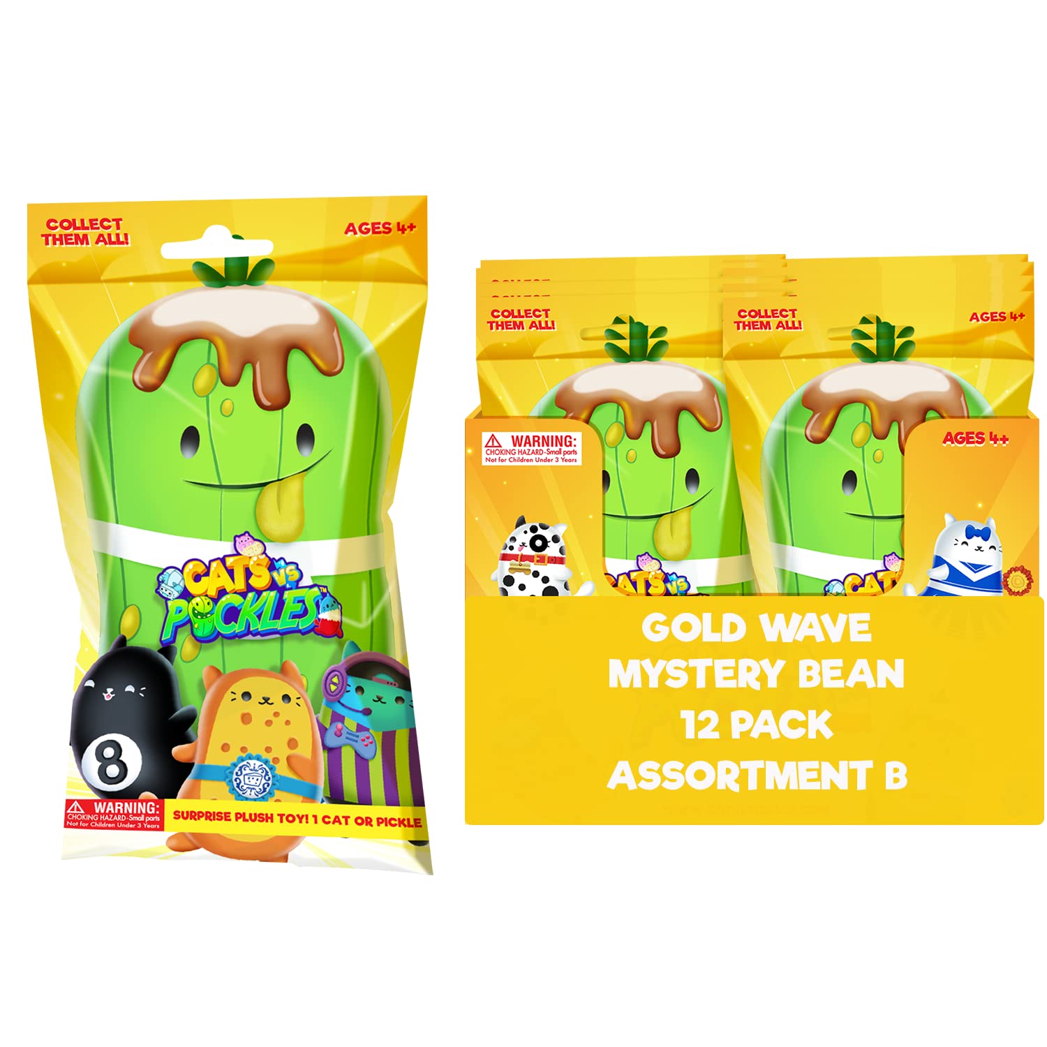 Cats vs Pickles Limited Gold Series Box of 12 plandetransformacion