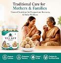 DADI MAA KE Tillkut Laddu with White Sesame (Til), Gond & Jaggery | Dry Fruit Ladoo with Almond & Cashew | Traditional Ayurvedic Energy Sweet | Calcium Rich Bone Strength, Joint Pain Relief, Postpartum Recovery & Lactation Support Healthy Laddu (180g) gallery image