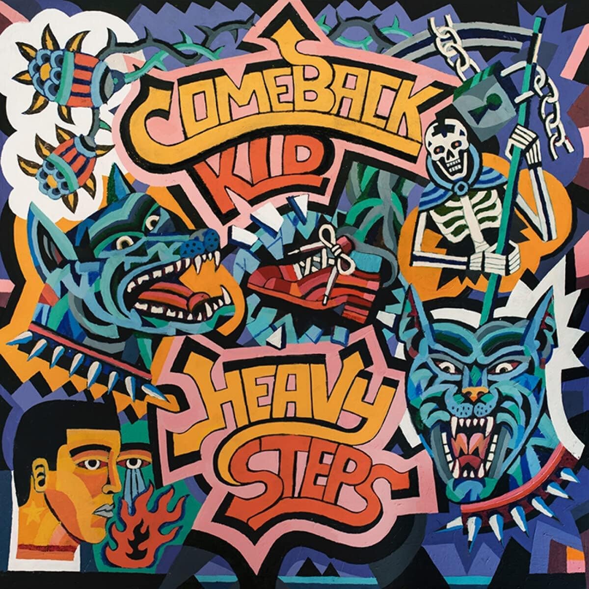 Comeback Kid - Heavy Steps (Nuclear Blast) White Vinyl 12"" Album