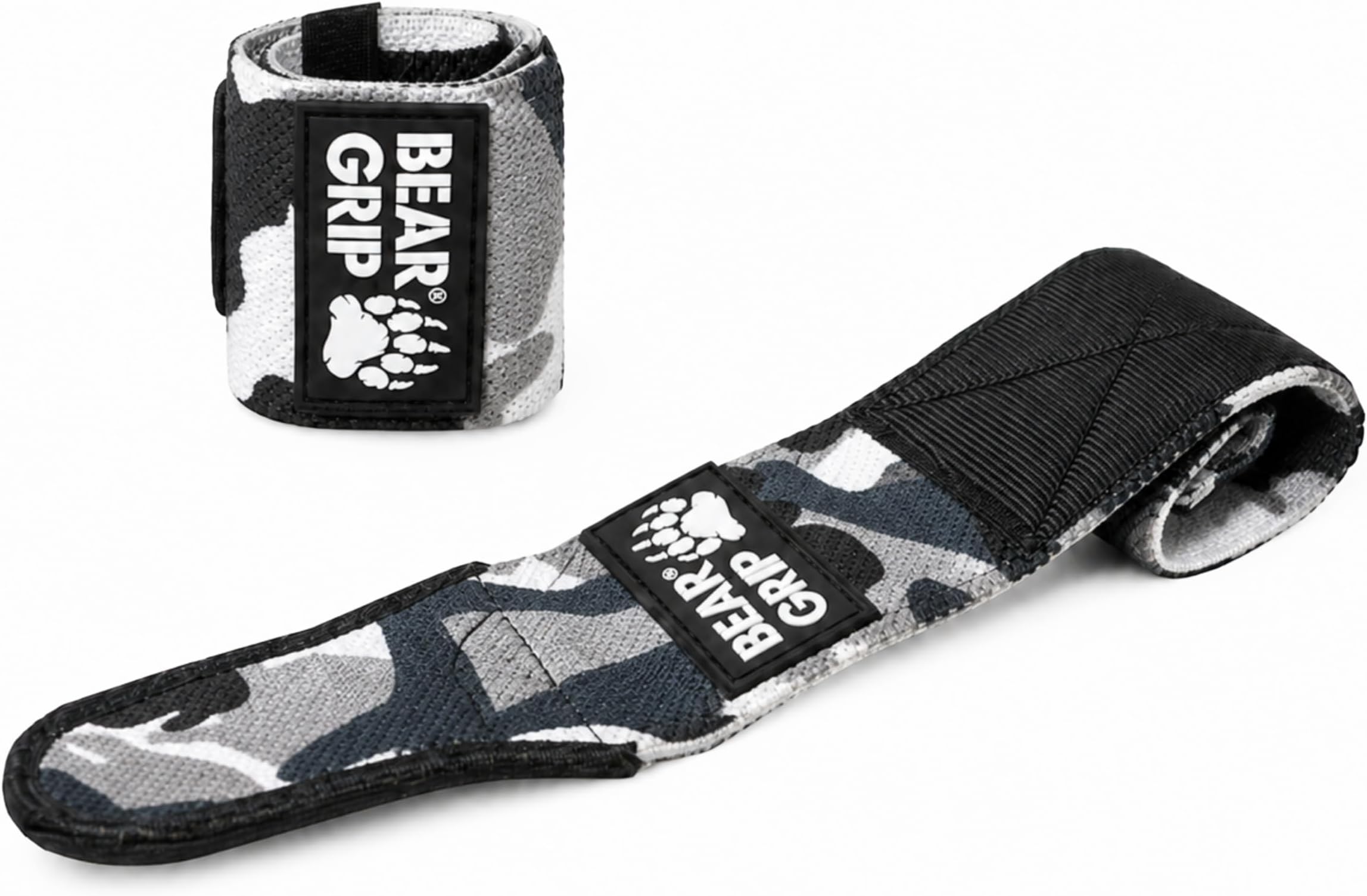BEAR GRIP Weight Lifting Wrist Wraps - Support Wrist Strap for Gym