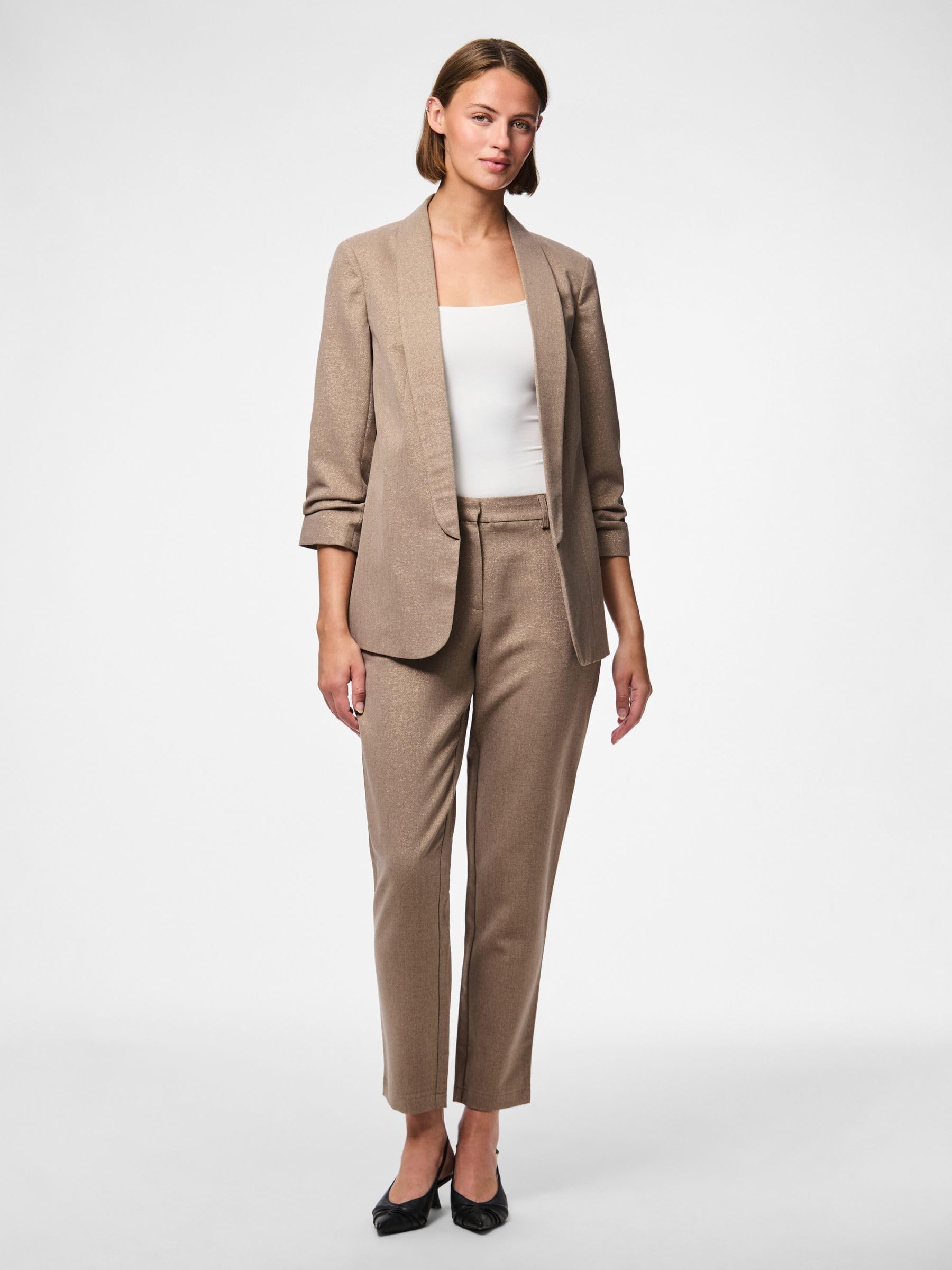 PIECES Female Blazer PCBOSELLA Glitzer
