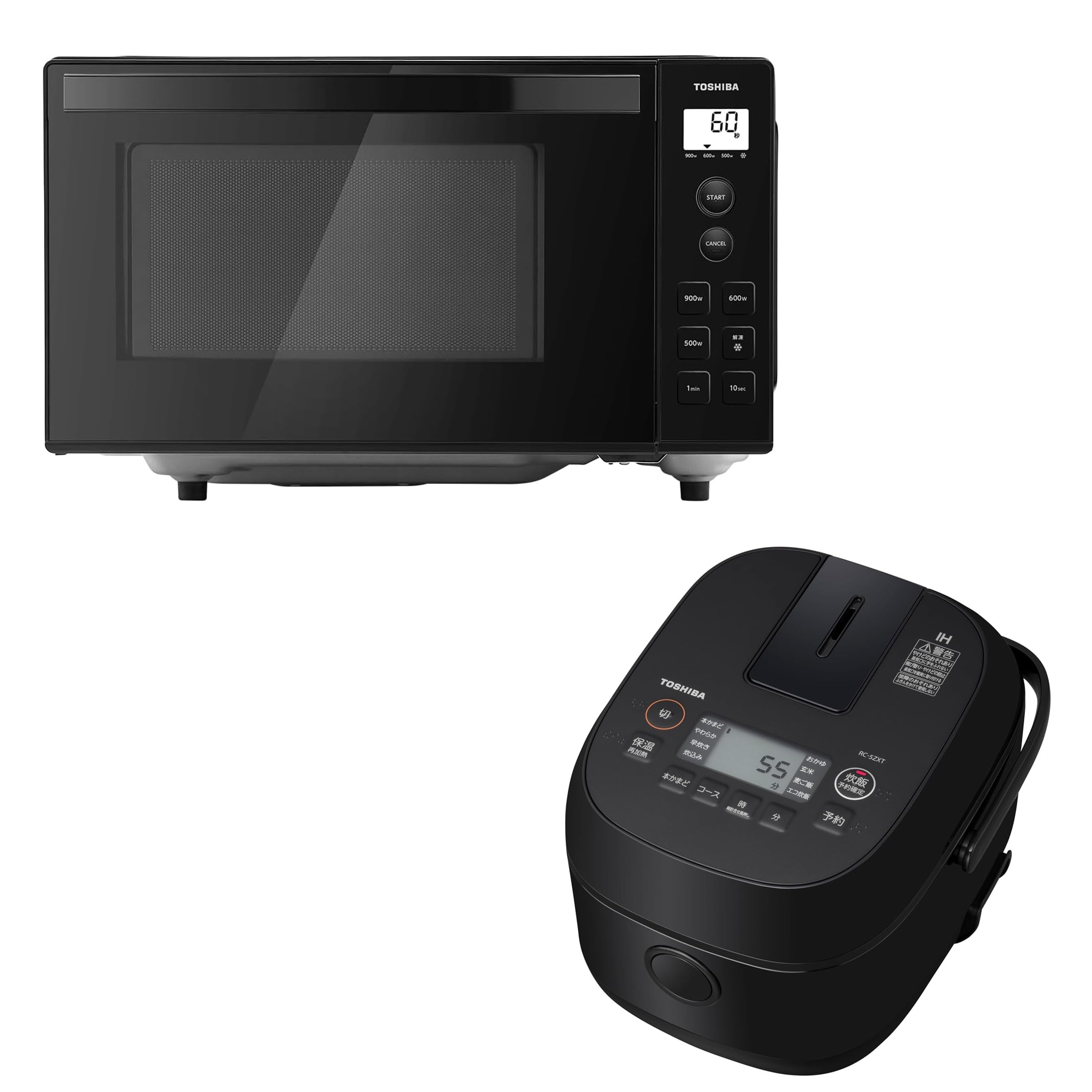 Amazon | TOSHIBA(東芝) 電子レンジ ER-S17ZB (K) + TOSHIBA(東芝