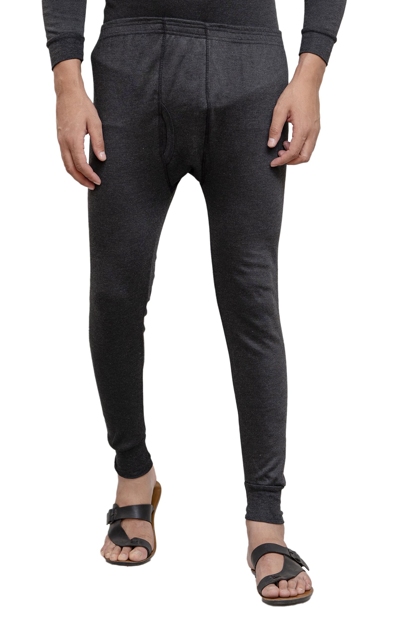 Men's Premium Thermal Bottom | Men's Thermal Pant | Wool Fabric Winter Wear | Body Warmer Bottoms (Pack of 1)-image-23