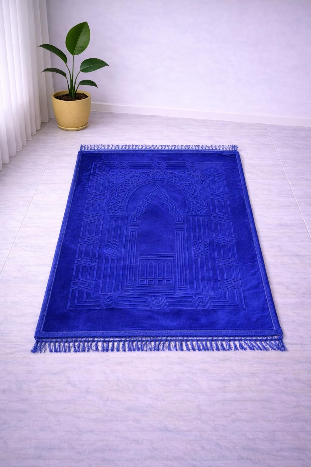 Janamaz Prayer Mat - Turkey Velvet, Aasan Comfort -13