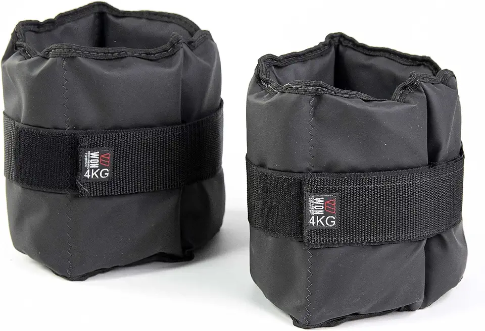 Caneleira de Peso 4 Kg Tornozeleira, Caneleira de Peso, Glúteos , Treino em Casa, Treino para Pernas, Academia,Fitness, CrossFit, Musculação,