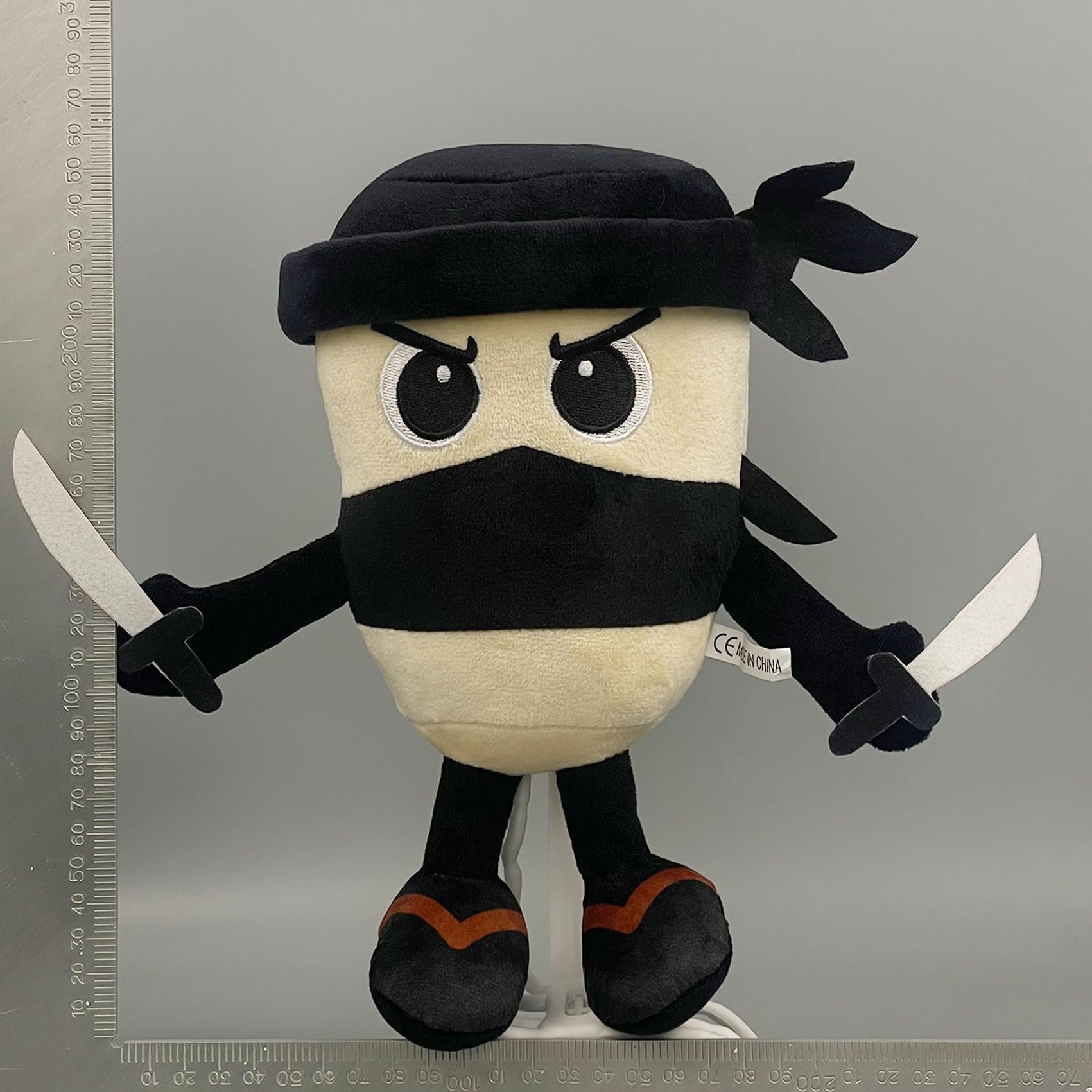 Peluche géante Cappuccino Assassino – Brainrot Épique | Doudou original ultra-doux