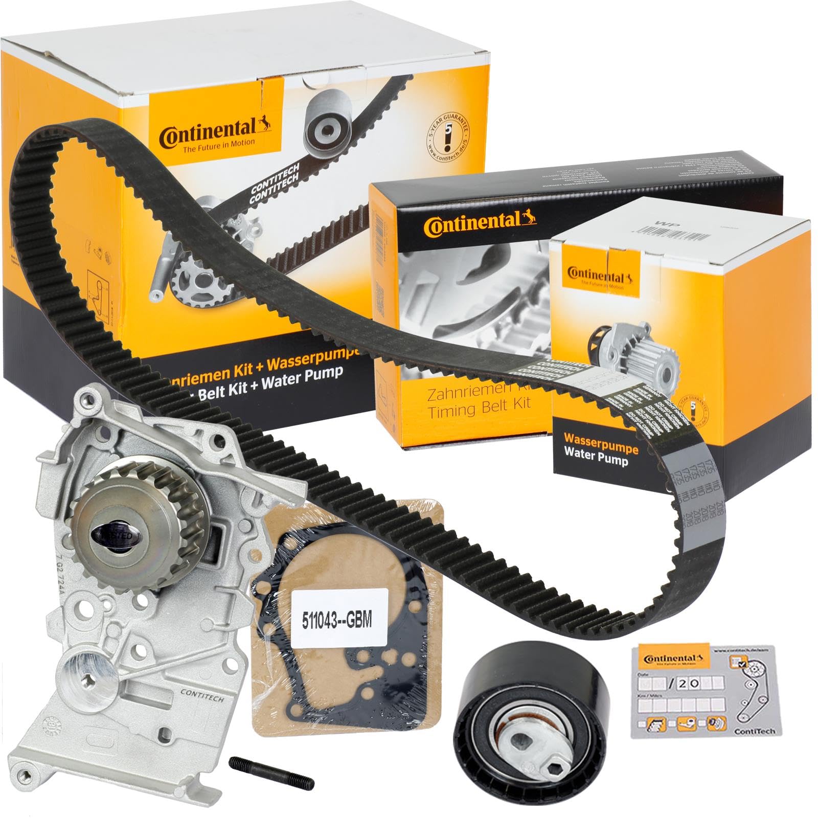 Contitech Distribution Kit with Water Pump