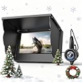 Underwater Fishing Camera with 4.3 Inch LCD, 5000mAh Battery, Infrared Night Vision, IP68 Waterproof Portable Fish Camera for Ice, Lake, Boat & Kayak Fishing