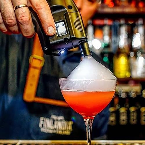 Miniatura 4 de Q-FFL Herramienta generador de humo, pistola de burbujas ahumada de mano, no requiere llama abierta, pistola de ahumar, ahumador de alimentos de