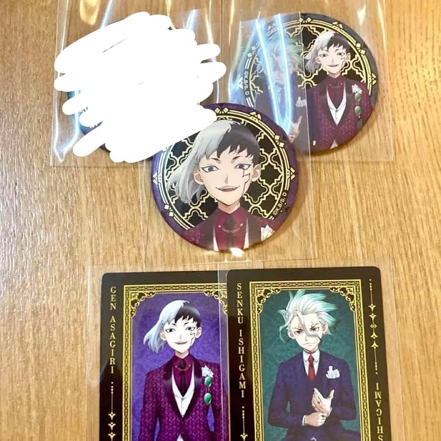 Dr.STONE 石神千空 あさぎりゲン 缶バッジ Amazon.co.jp: ドクターストーン 石神千空 あさぎりゲン 渋谷 缶バッジ